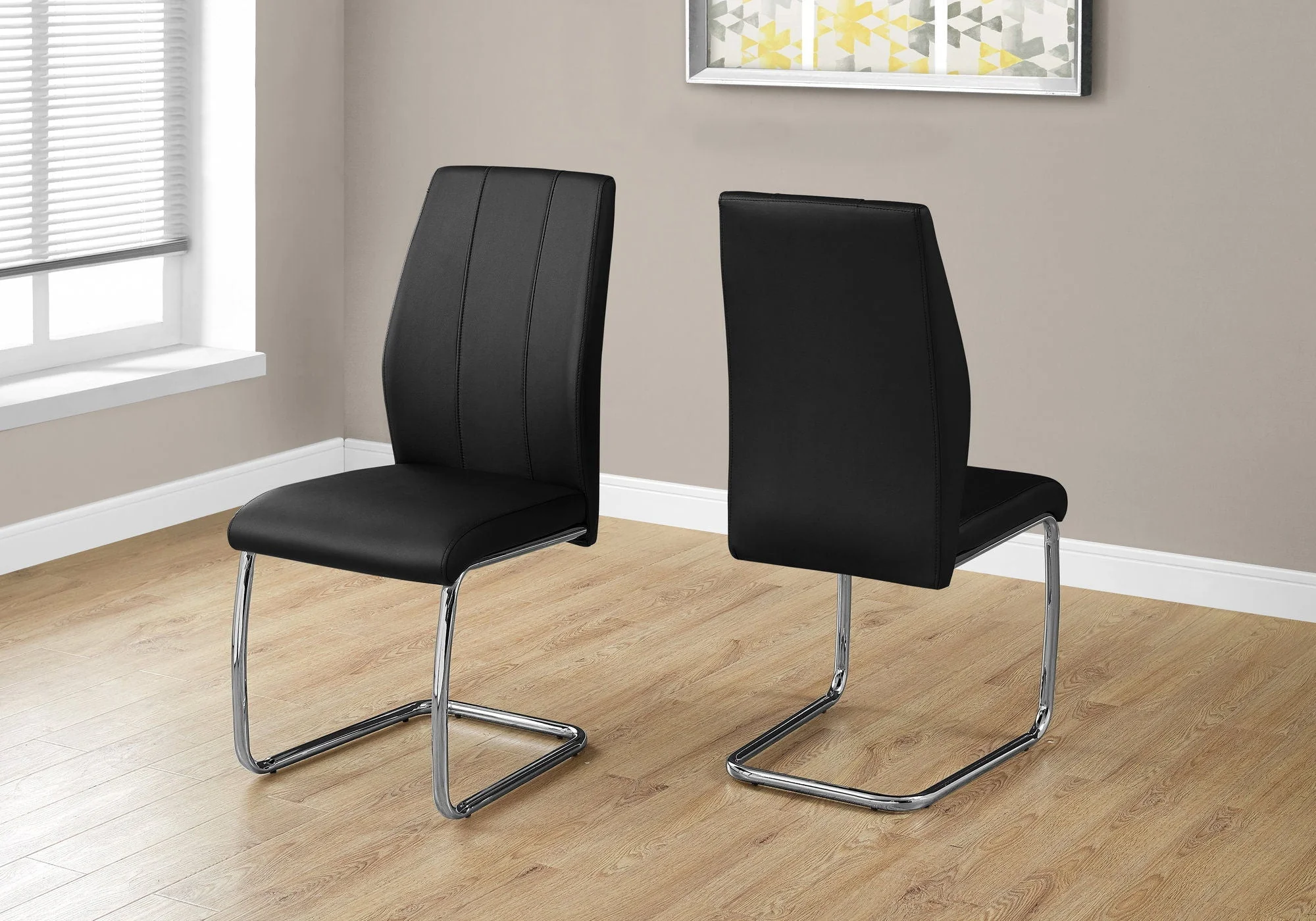 Dining Chair, Side Upholstered For Dining Room, Contemporary & Modern (Set of 2) - Image 5