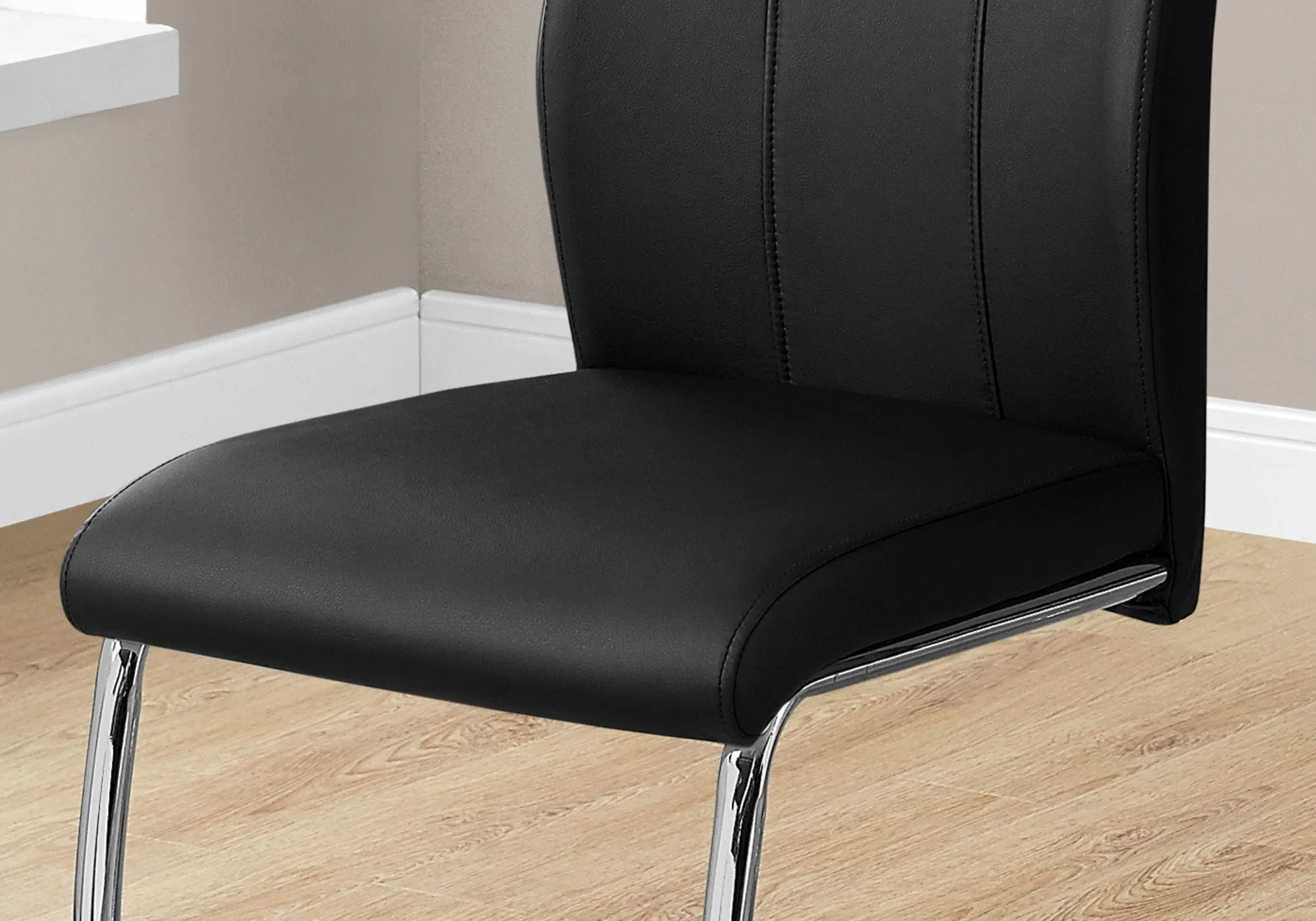 Dining Chair, Side Upholstered For Dining Room, Contemporary & Modern (Set of 2) - Image 9