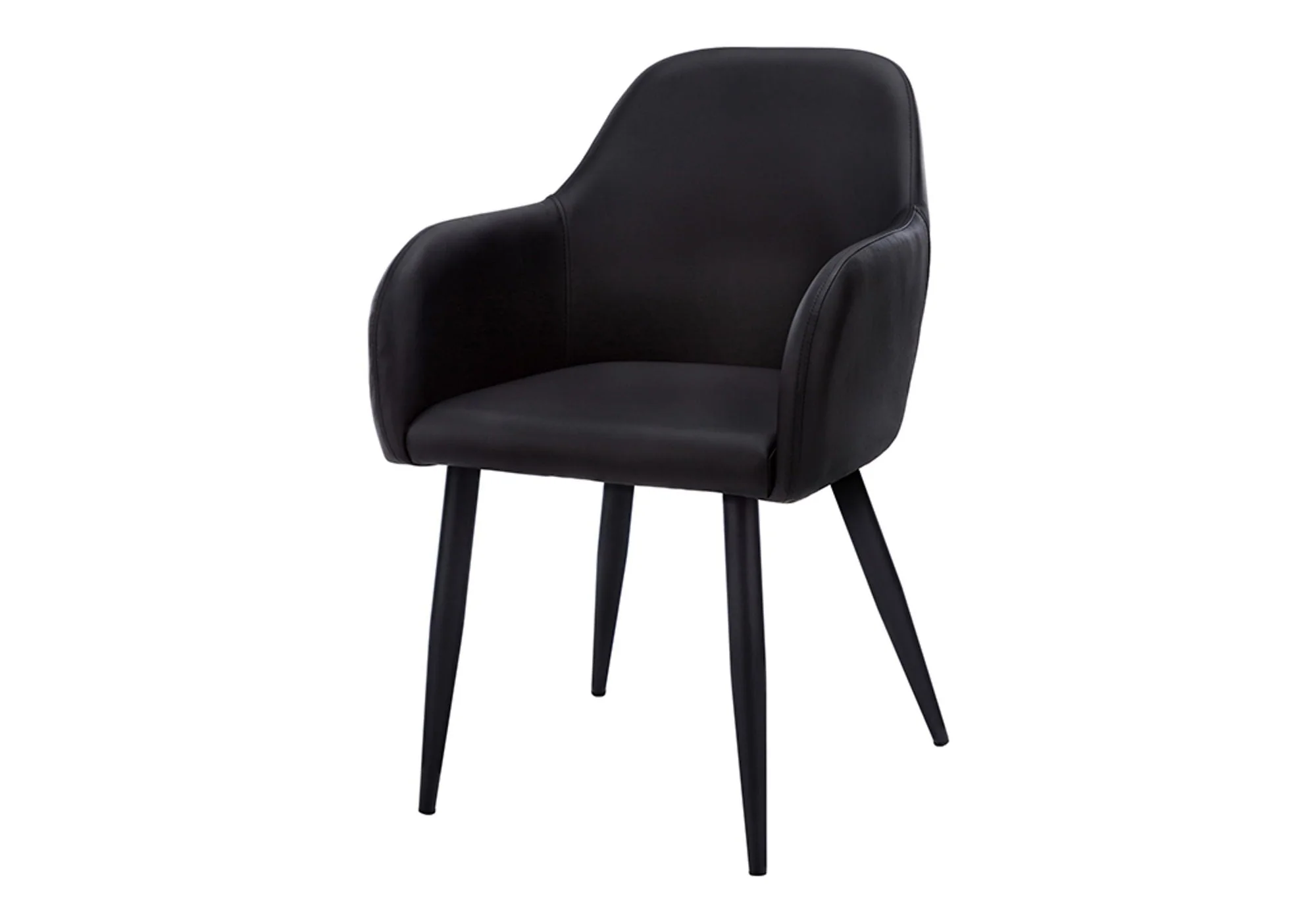 Dining Chair Side, Upholstered For Dining Room, Contemporary & Modern (Set of 2) - Image 4