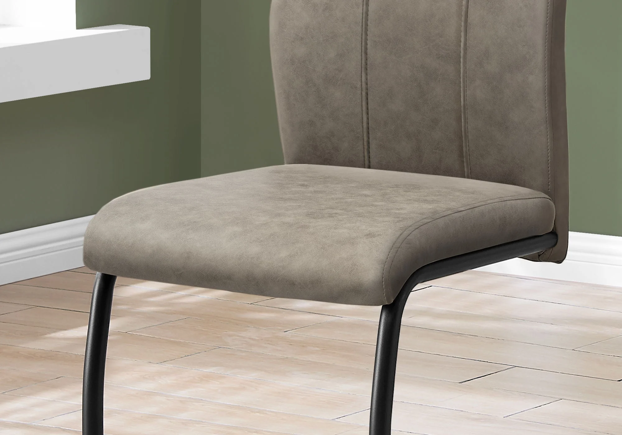 Dining Chair, Side, Upholstered For Dining Room, Contemporary & Modern (Set of 2) - Image 16