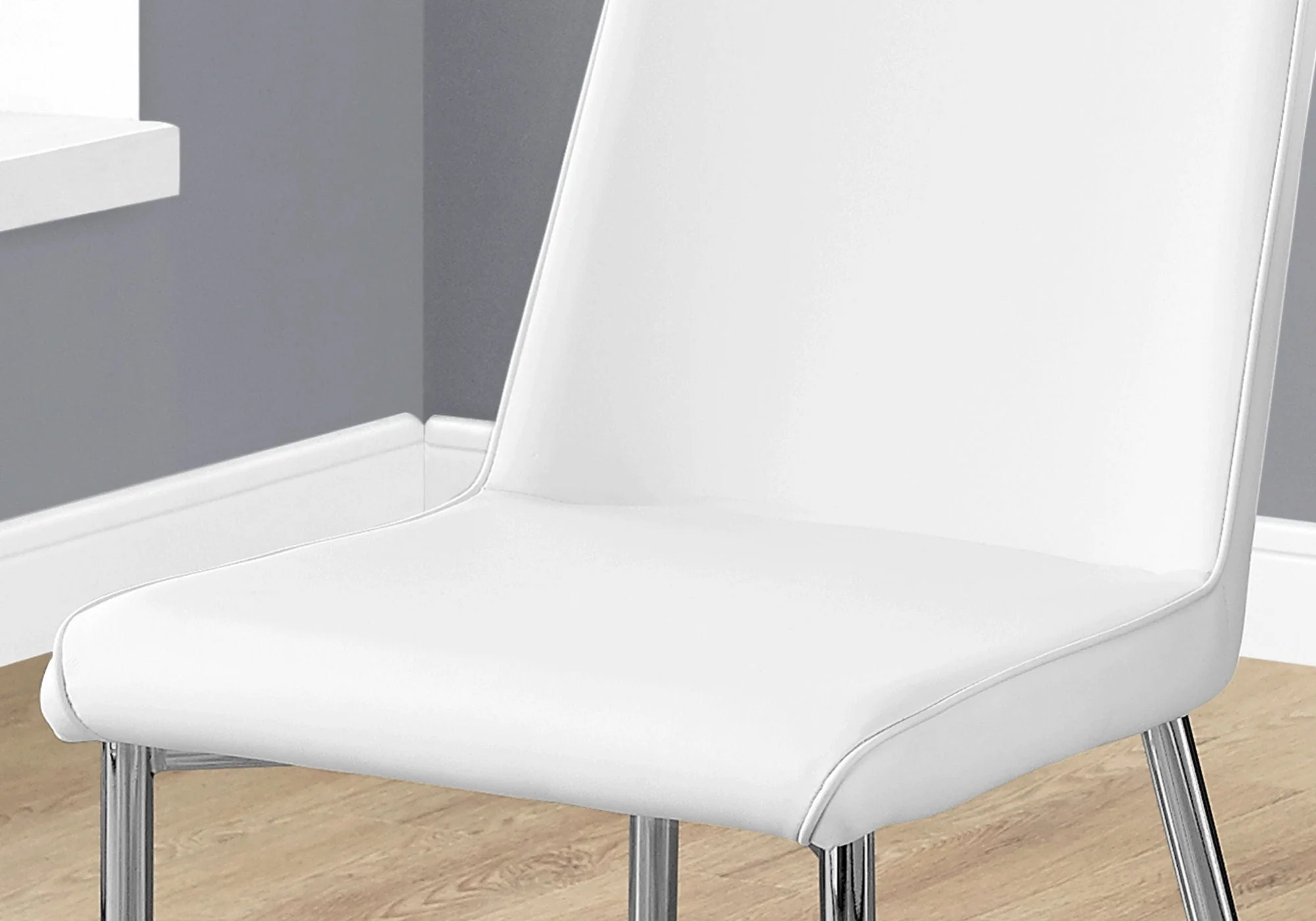 Dining Chair, Side, Upholstered For Dining Room, Contemporary (Set of 2) - Image 6