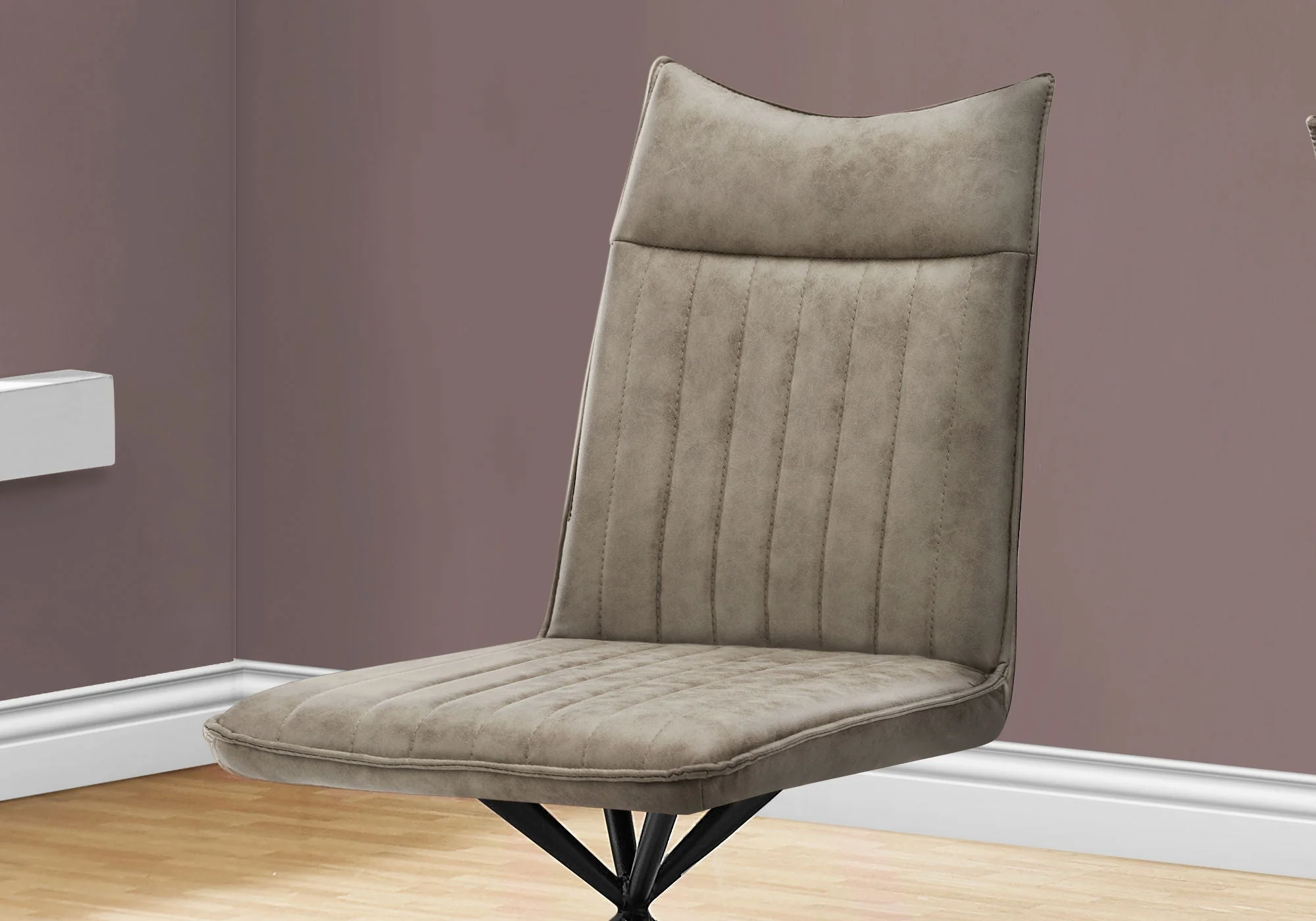 Dining Chair, Side, Upholstered For Dining Room, Modern - Image 7
