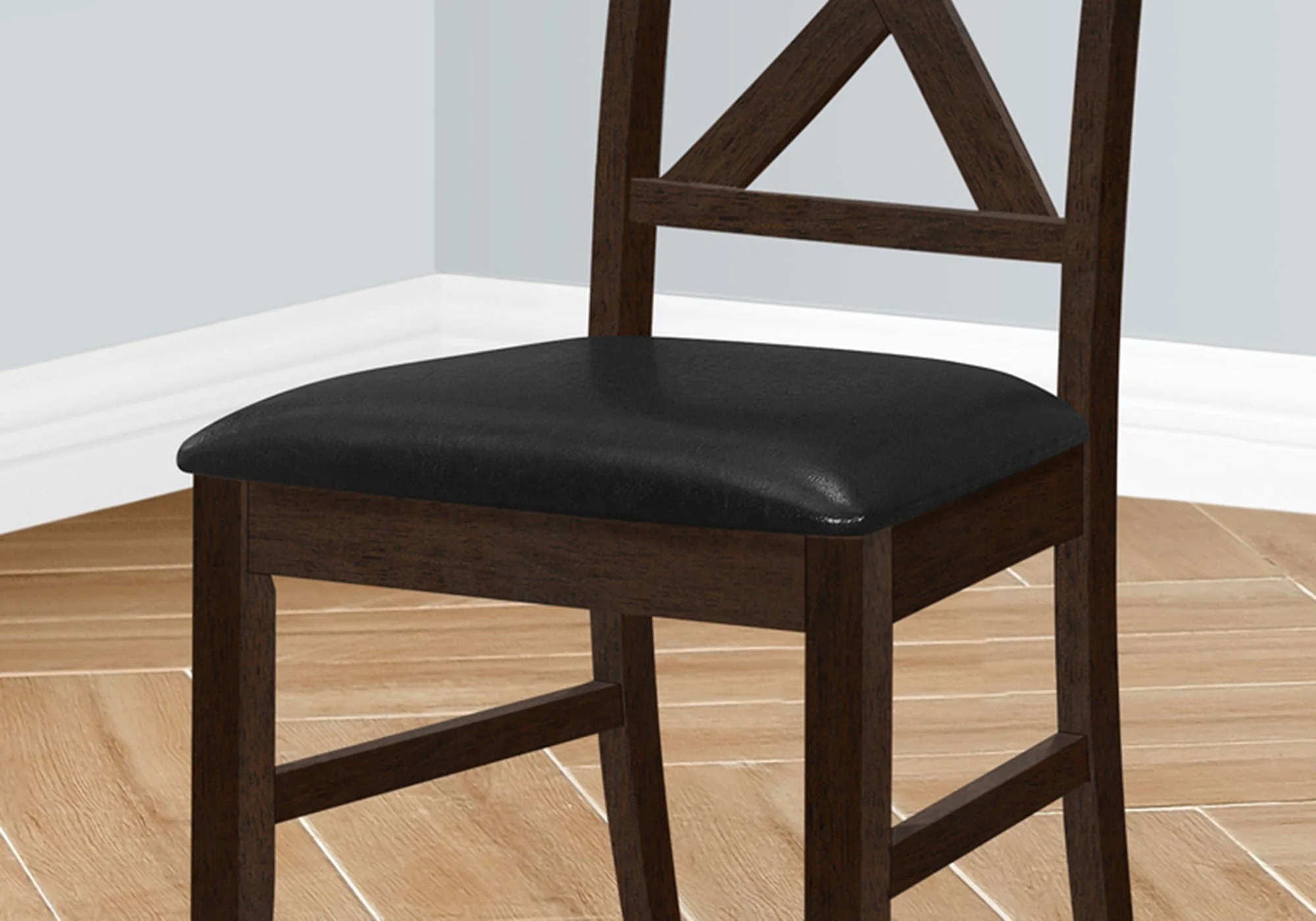 Dining Chair Side, Upholstered For Dining Room, Transitional (Set of 2) - Image 8