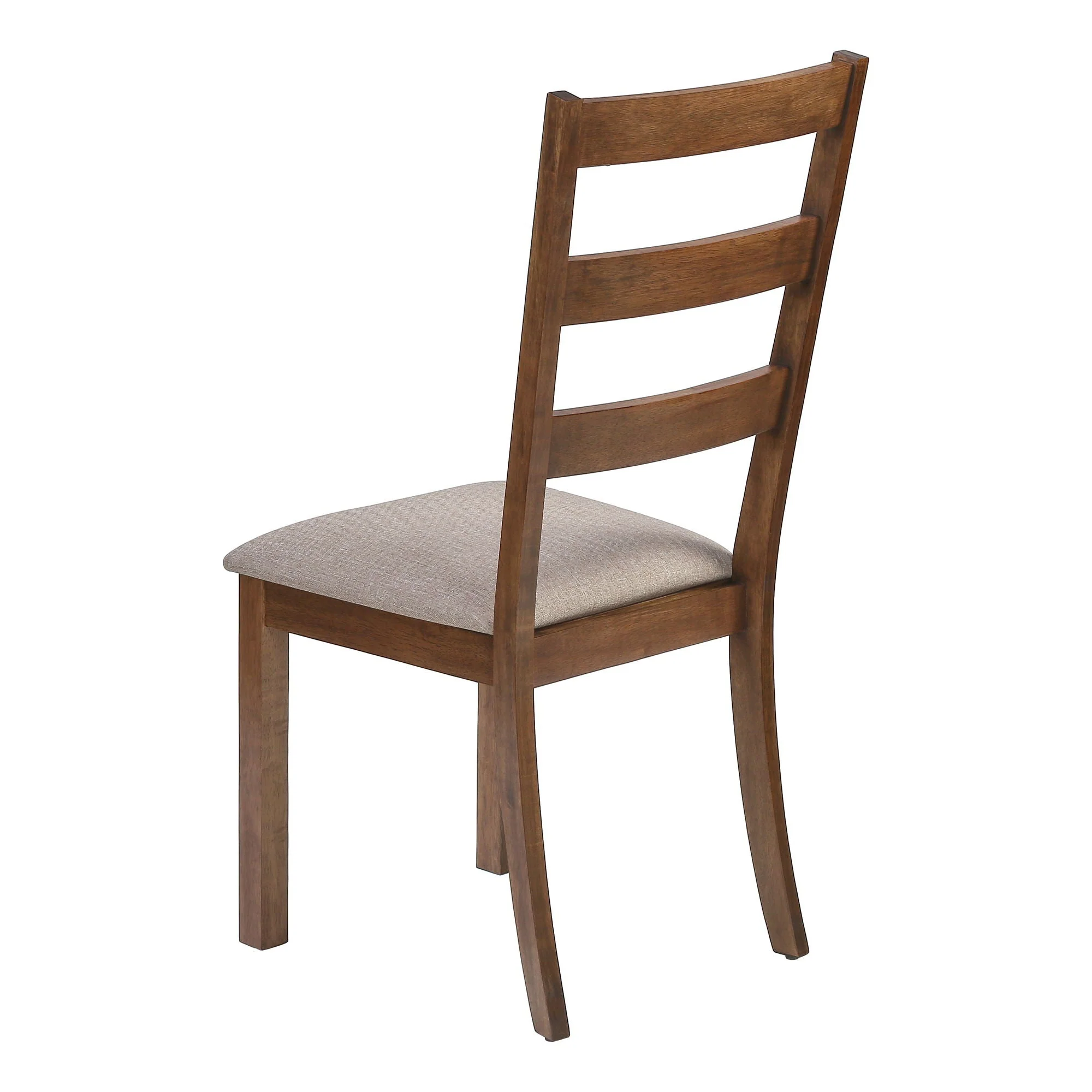 Dining Chair, Side, Upholstered For Dining Room, Transitional (Set of 2) - Beige - Image 4