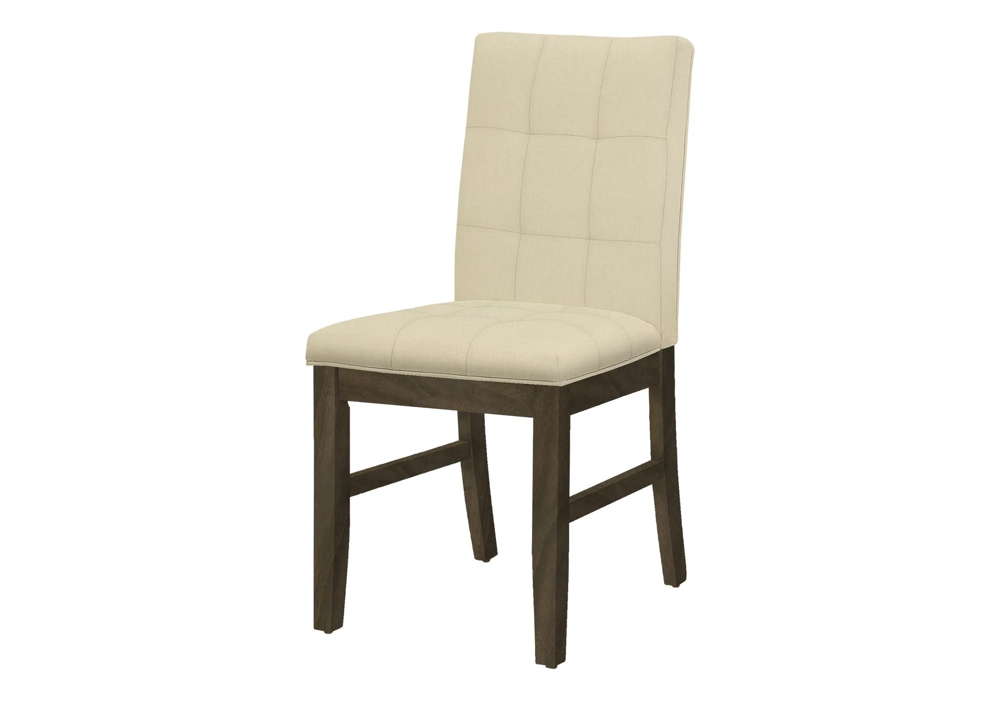 Dining Chair, Upholstered, Dining Room, Transitional (Set of 2) - Cream - Image 4
