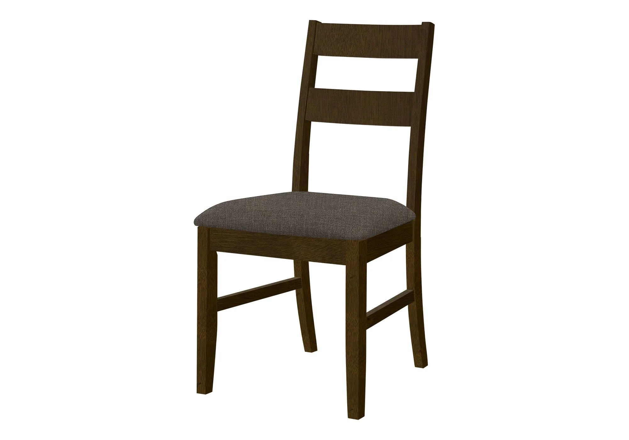 Dining Chair, Upholstered, Side, Dining Room, Transitional (Set of 2) - Brown - Image 3