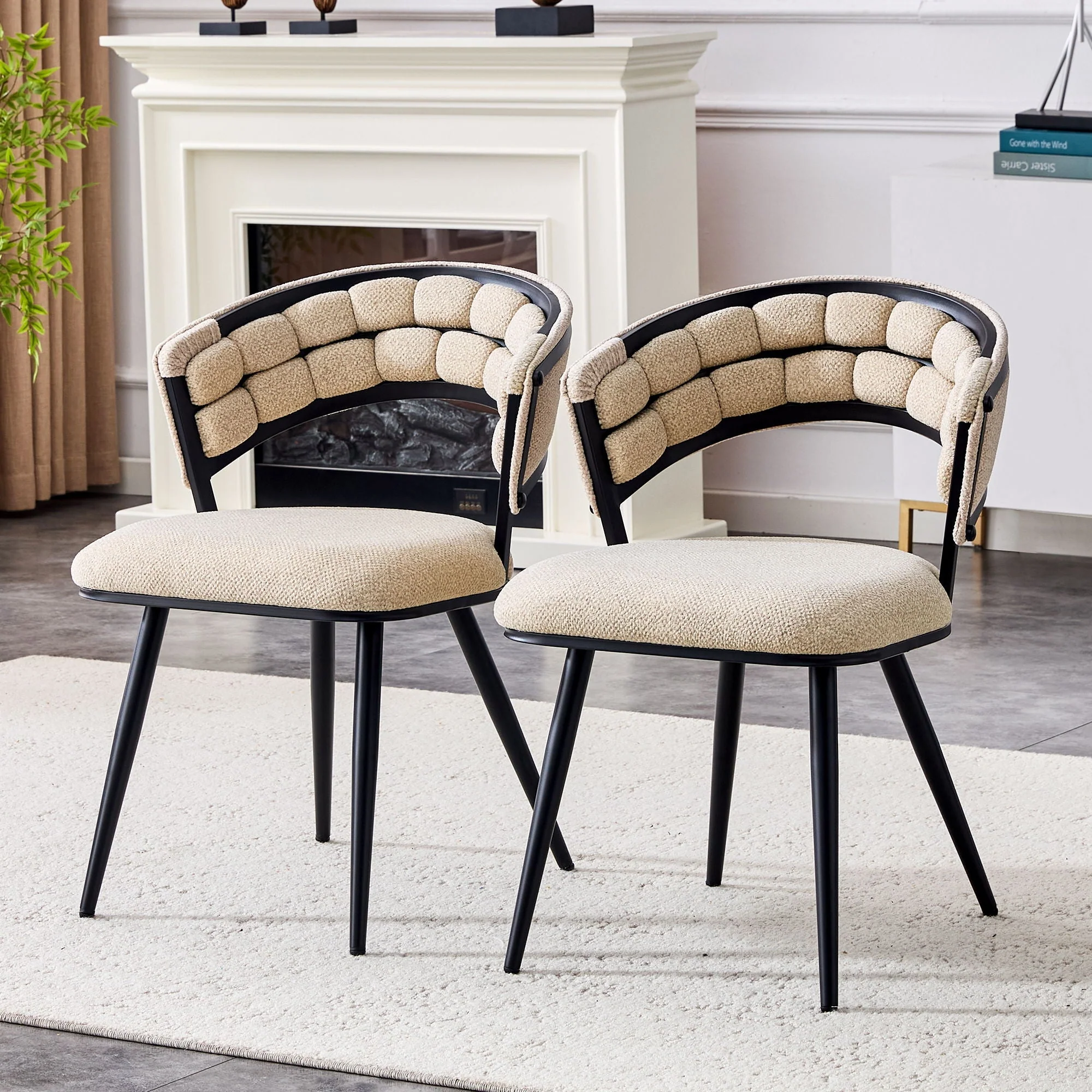 Dining Chairs for Dining Room & Kitchen (Set of 2) - Image 4