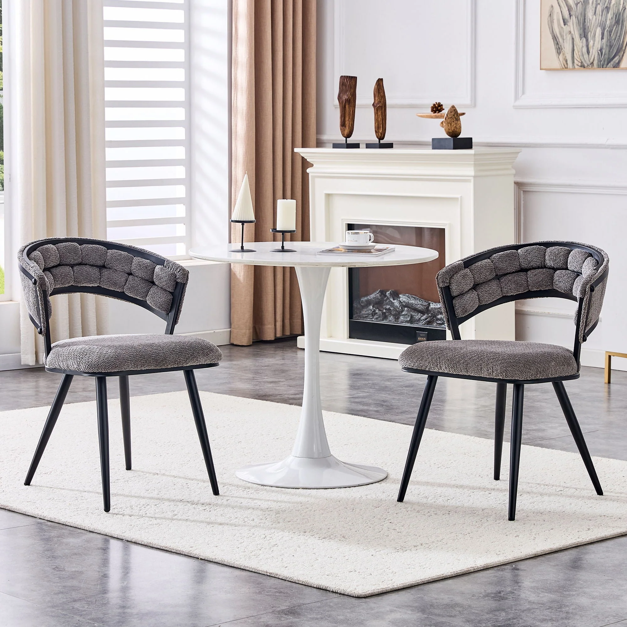 Dining Chairs for Dining Room & Kitchen (Set of 2) - Image 5