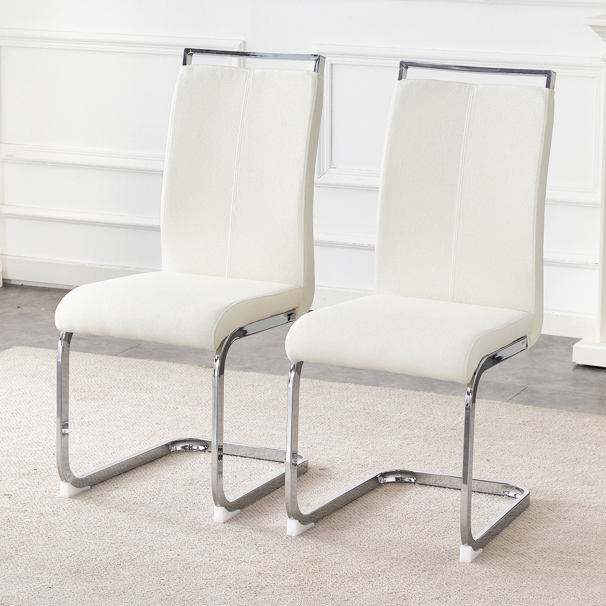 Dining Chairs With Ergonomic Backrest - Image 4