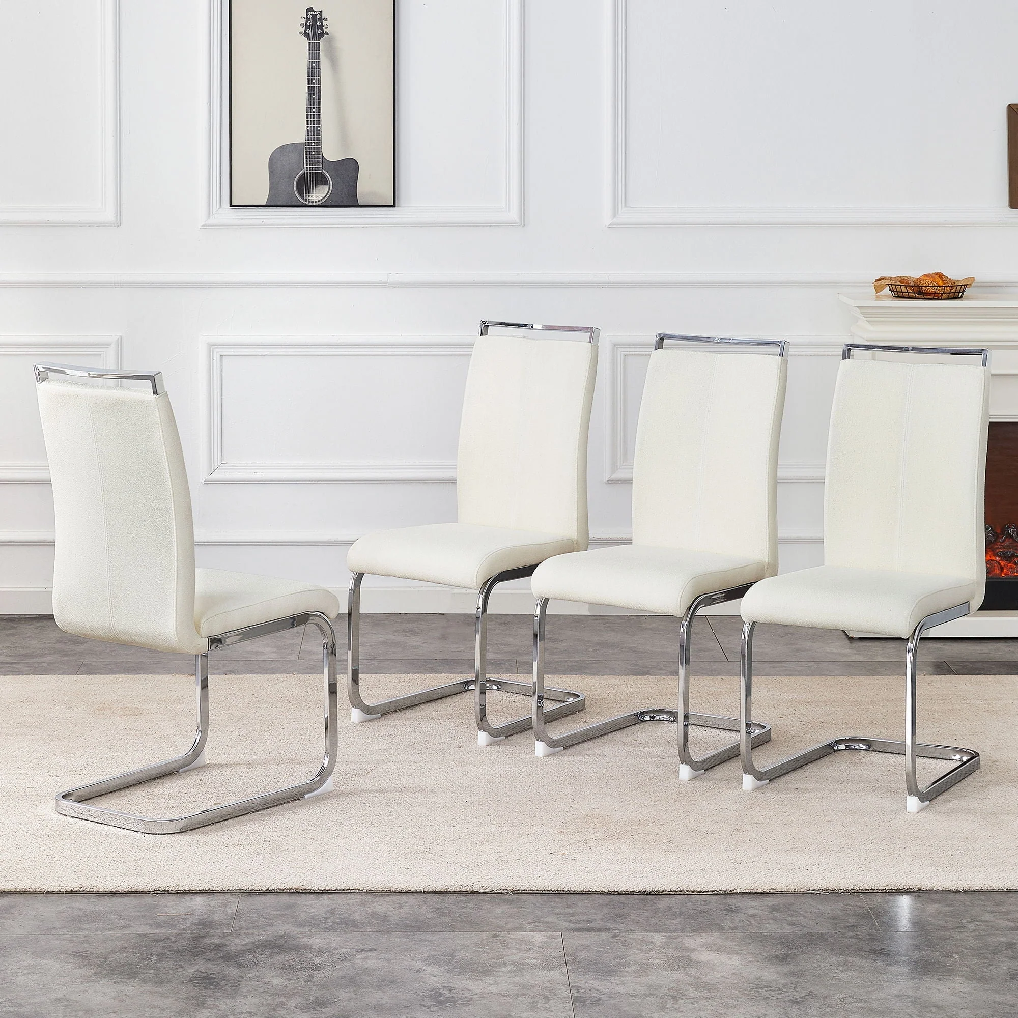 Dining Chairs With Ergonomic Backrest - Image 6