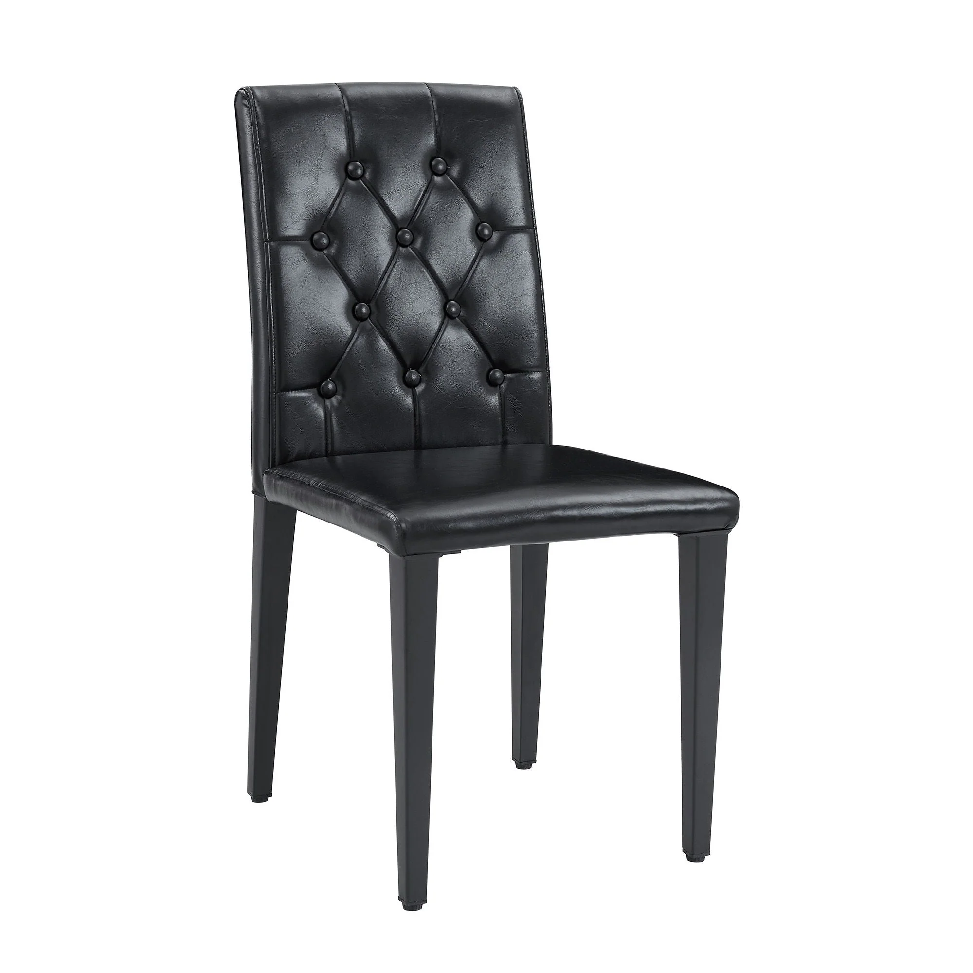 Dining Chairs with Ergonomic Buckle Backrest for Family Dining Rooms - Image 2