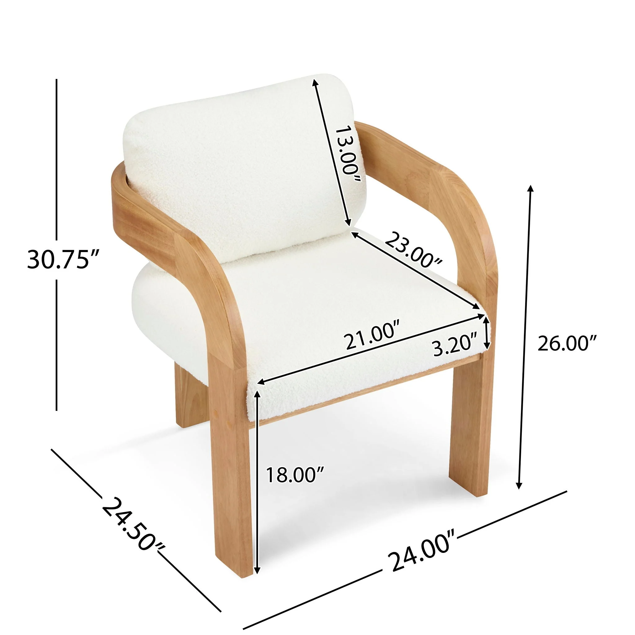 Dining Chairs With Pillow Back (Set of 2) - Image 12