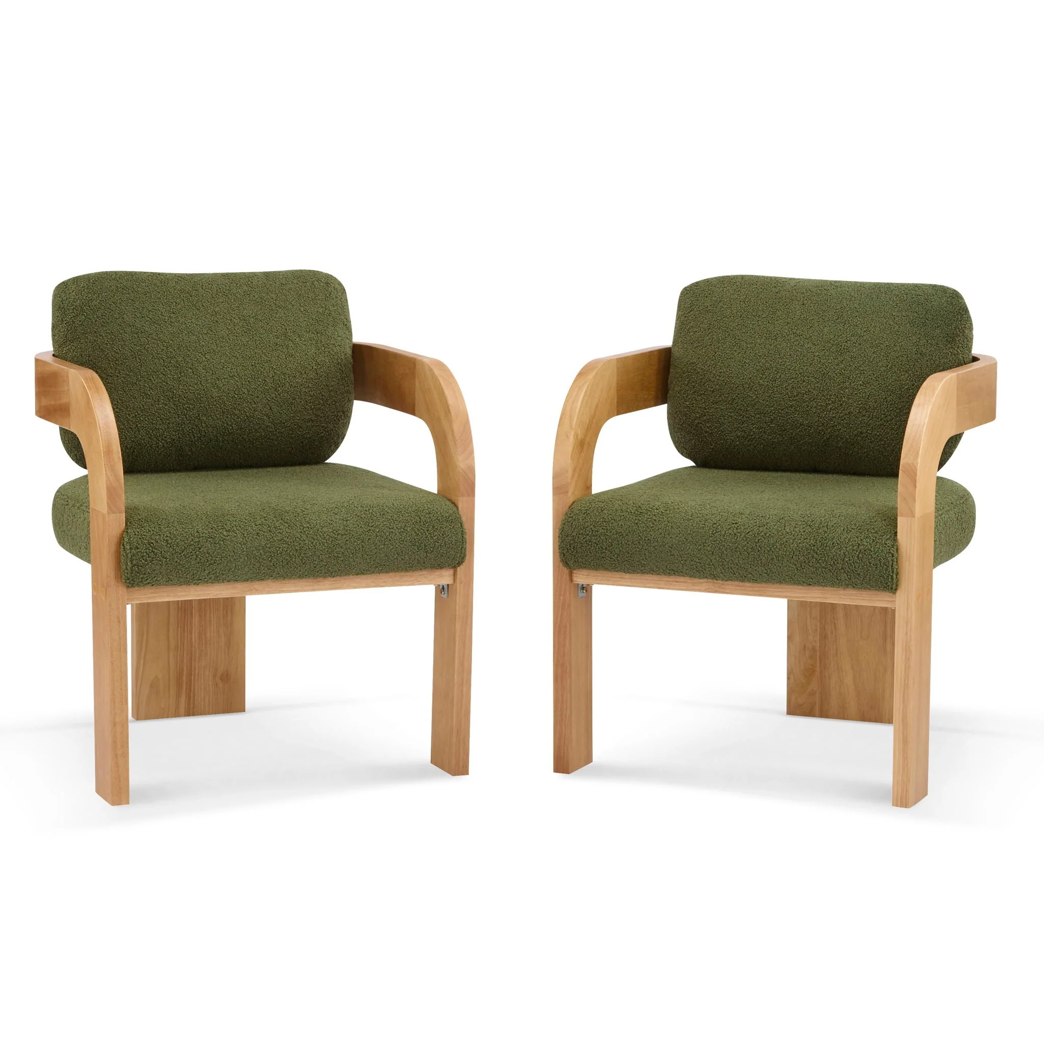 Dining Chairs With Pillow Back (Set of 2) - Image 2
