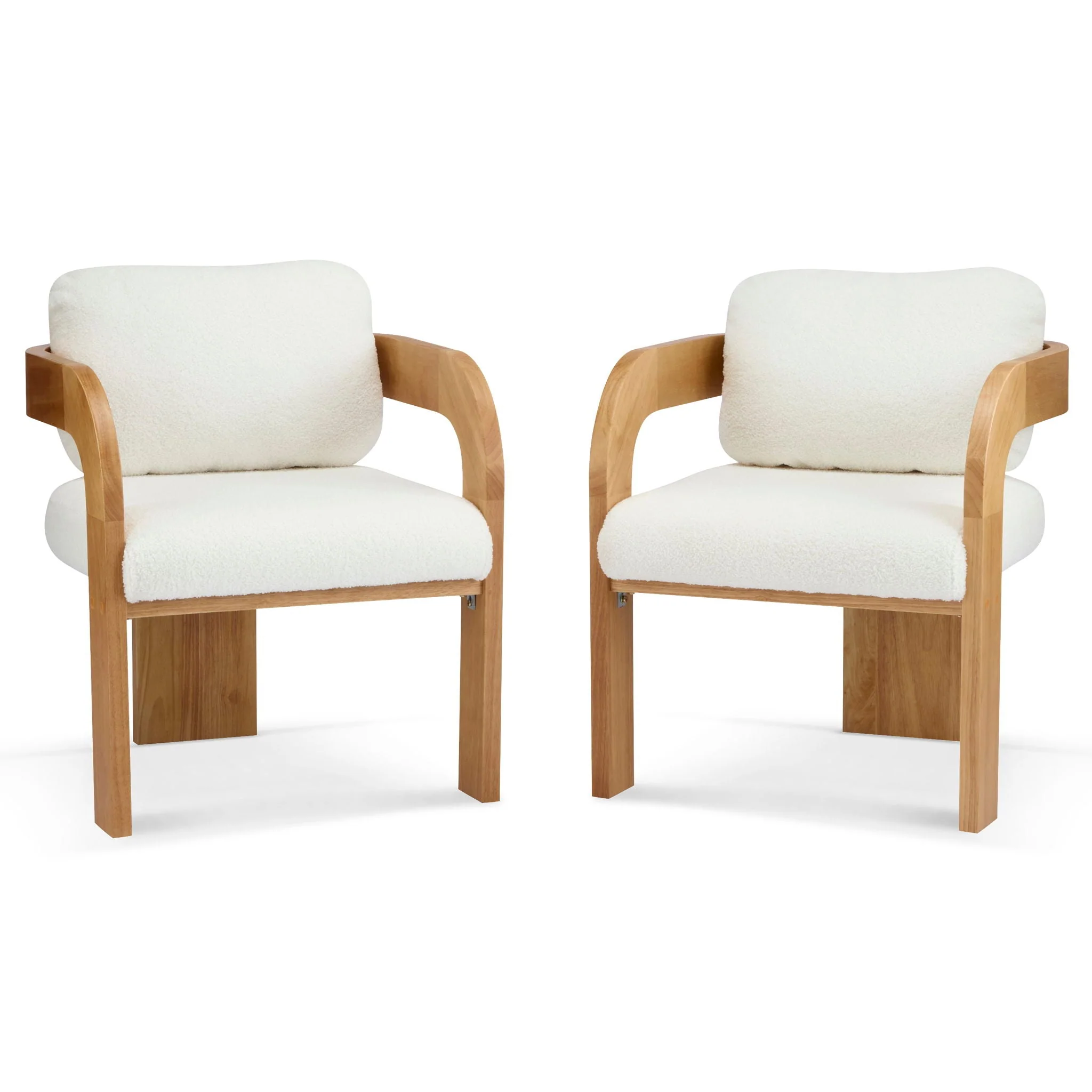 Dining Chairs With Pillow Back (Set of 2) - Image 3