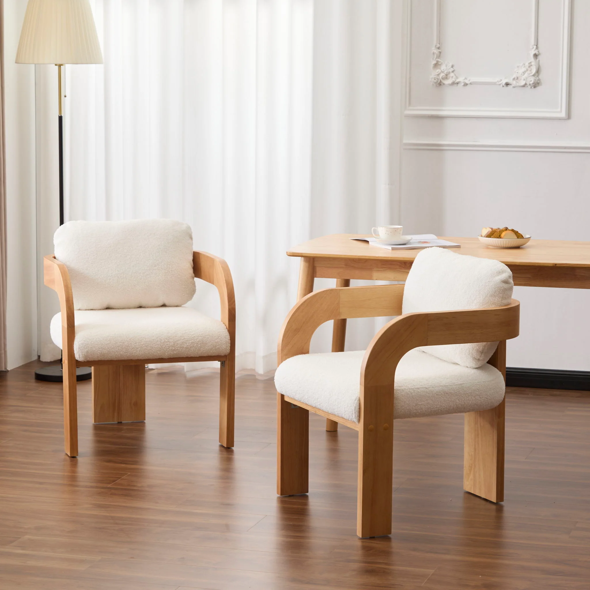 Dining Chairs With Pillow Back (Set of 2) - Image 5