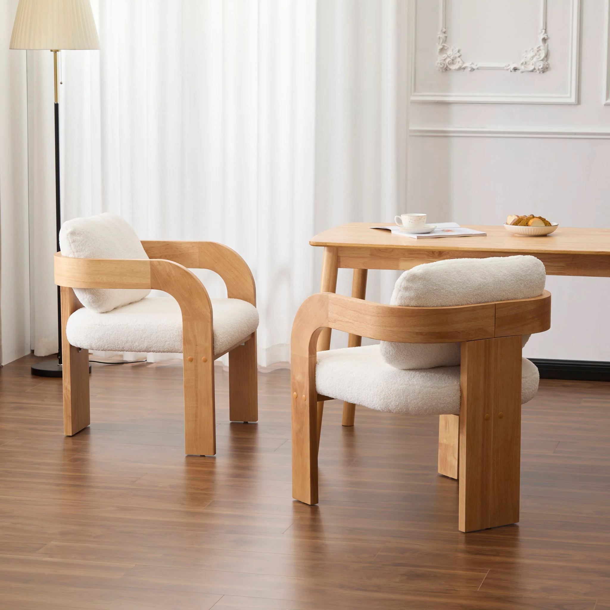 Dining Chairs With Pillow Back (Set of 2) - Image 8