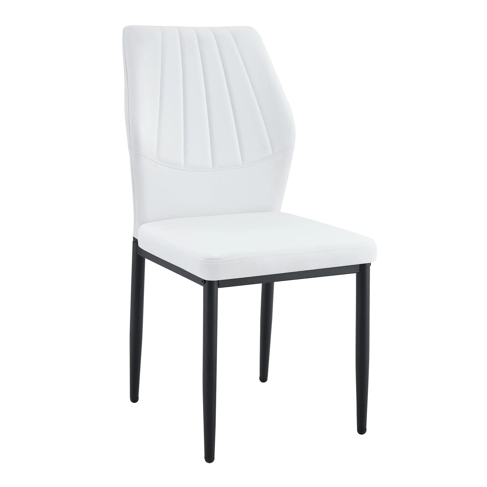 Dining Chairs with Shell Pattern, Comfort, and Style - Image 2