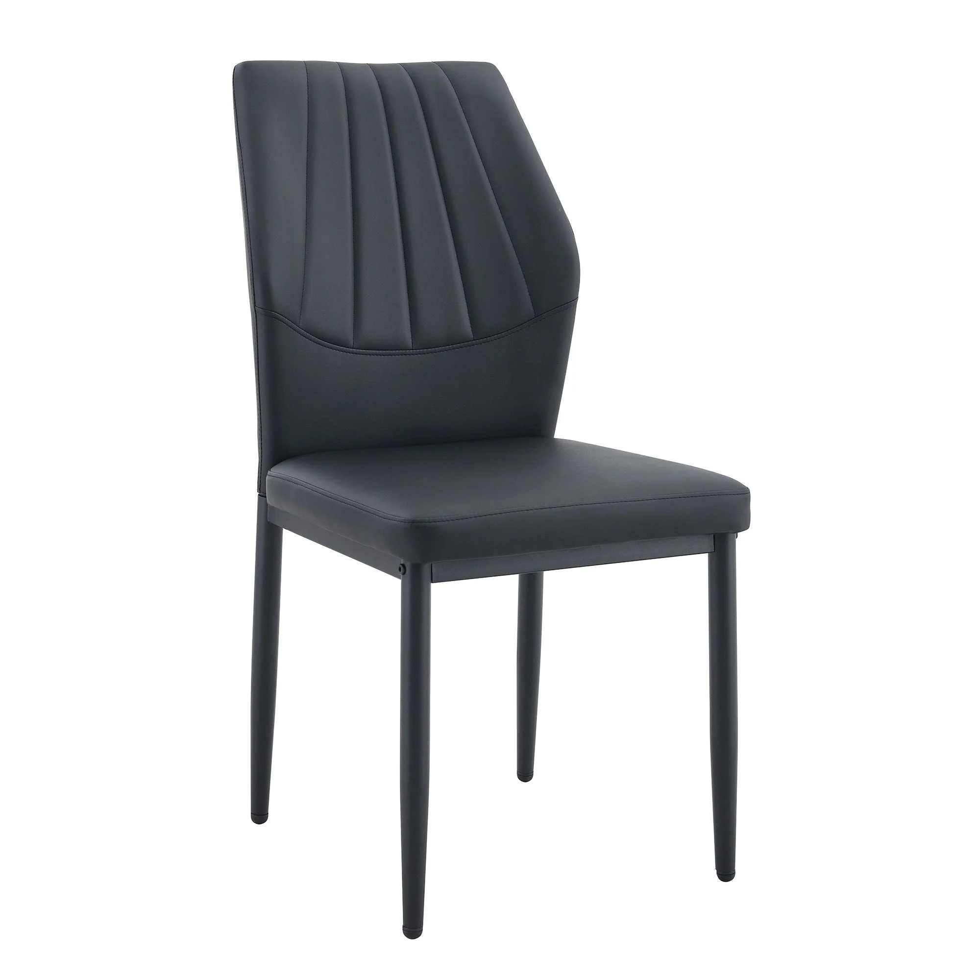 Dining Chairs with Shell Pattern, Comfort, and Style - Image 3