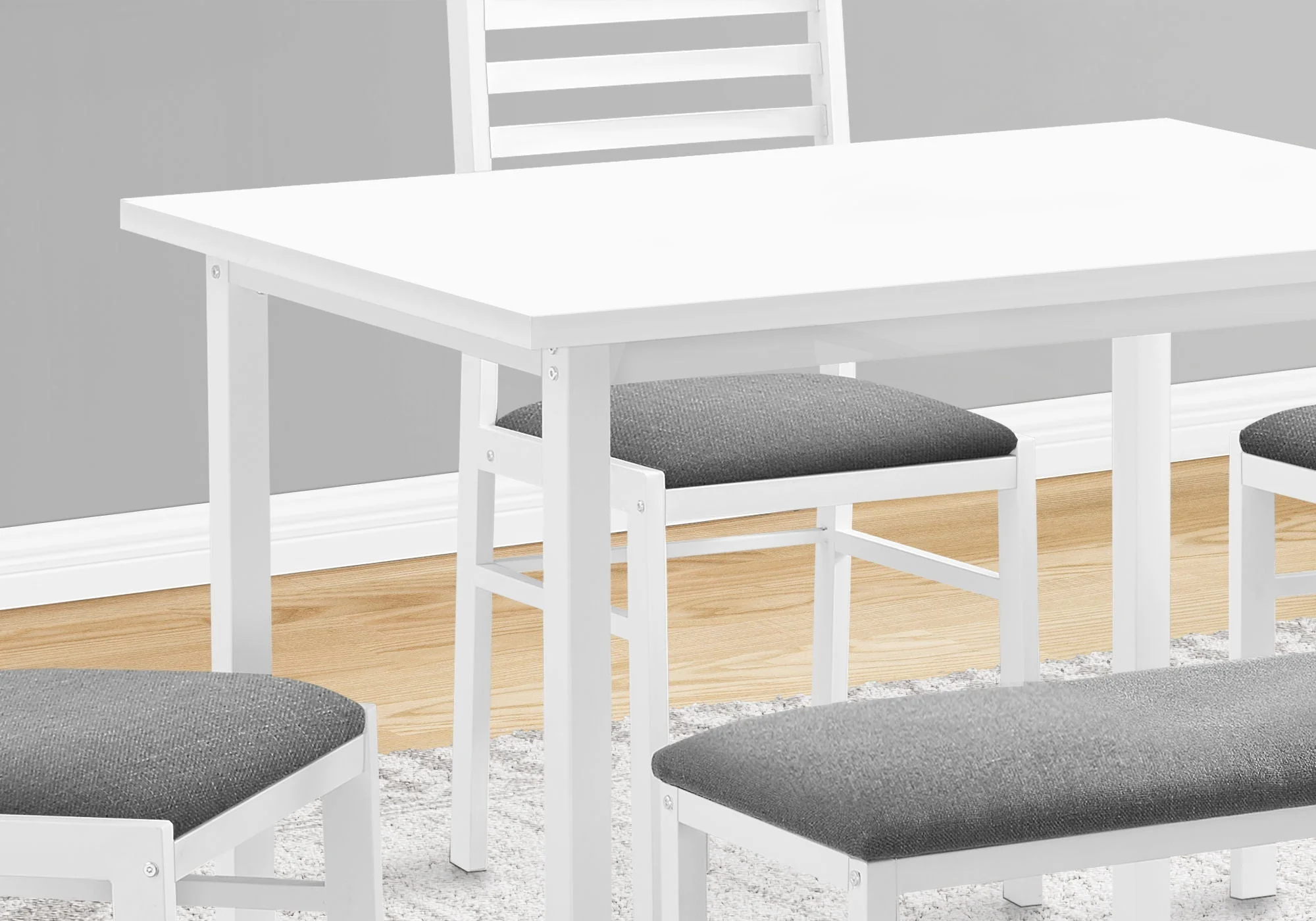 Dining Set, 5 Pieces Set, Rectangular, Small, Contemporary & Modern - Image 6