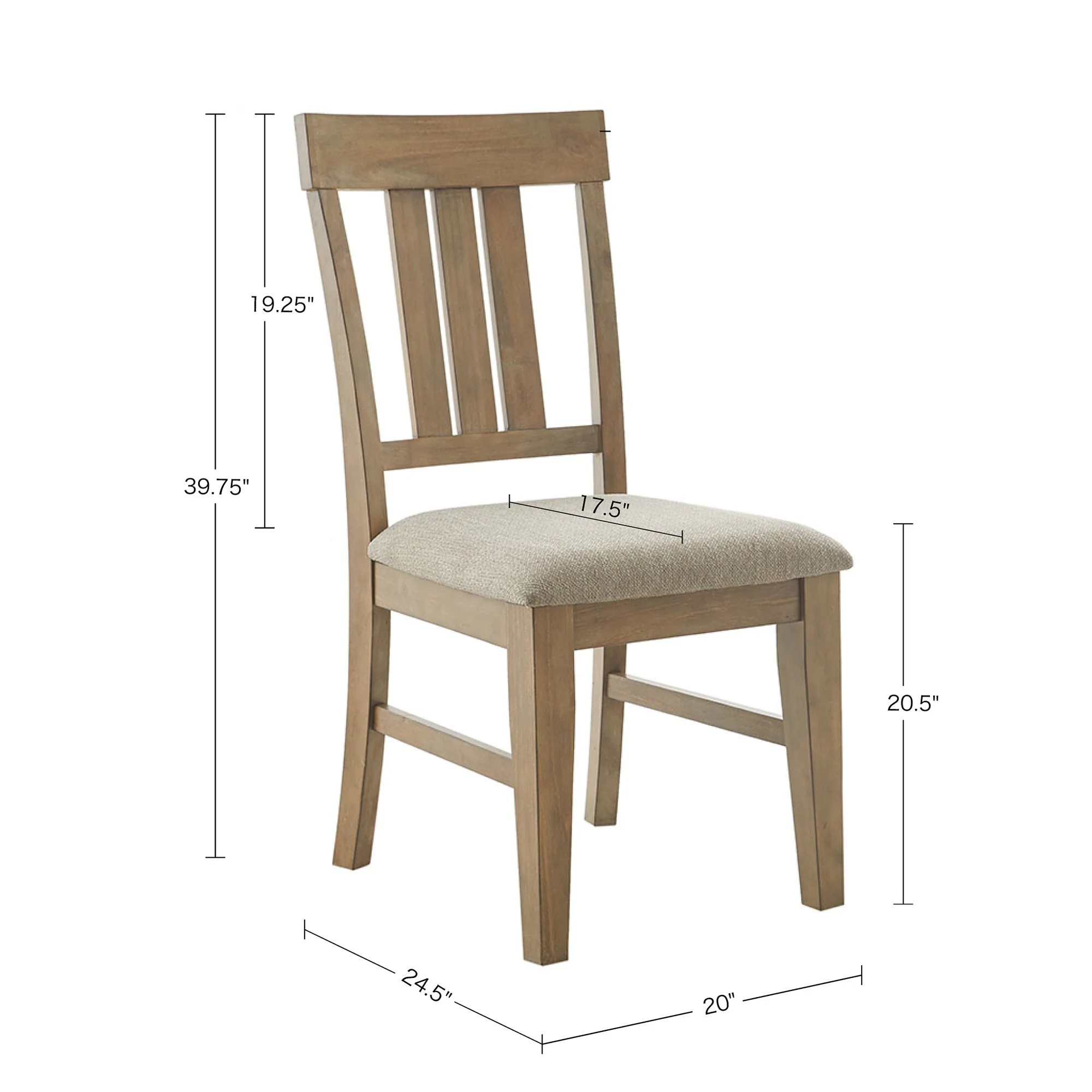 Dining Side Chair Set of 2 - Image 5