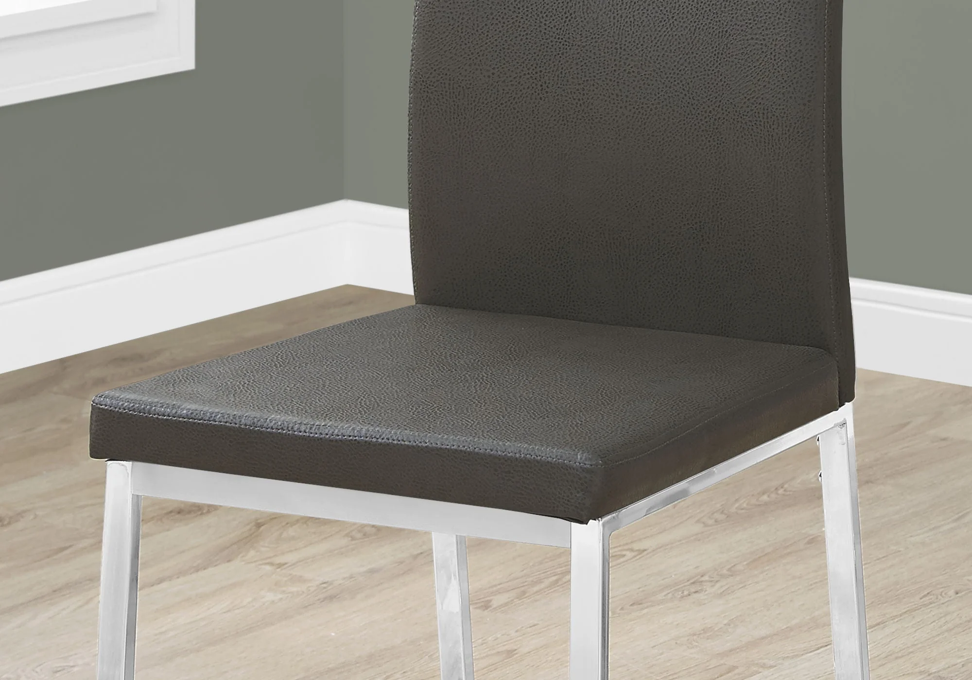 Dining Side Chair, Upholstered For Dining Room, Modern (Set of 2) - Image 4