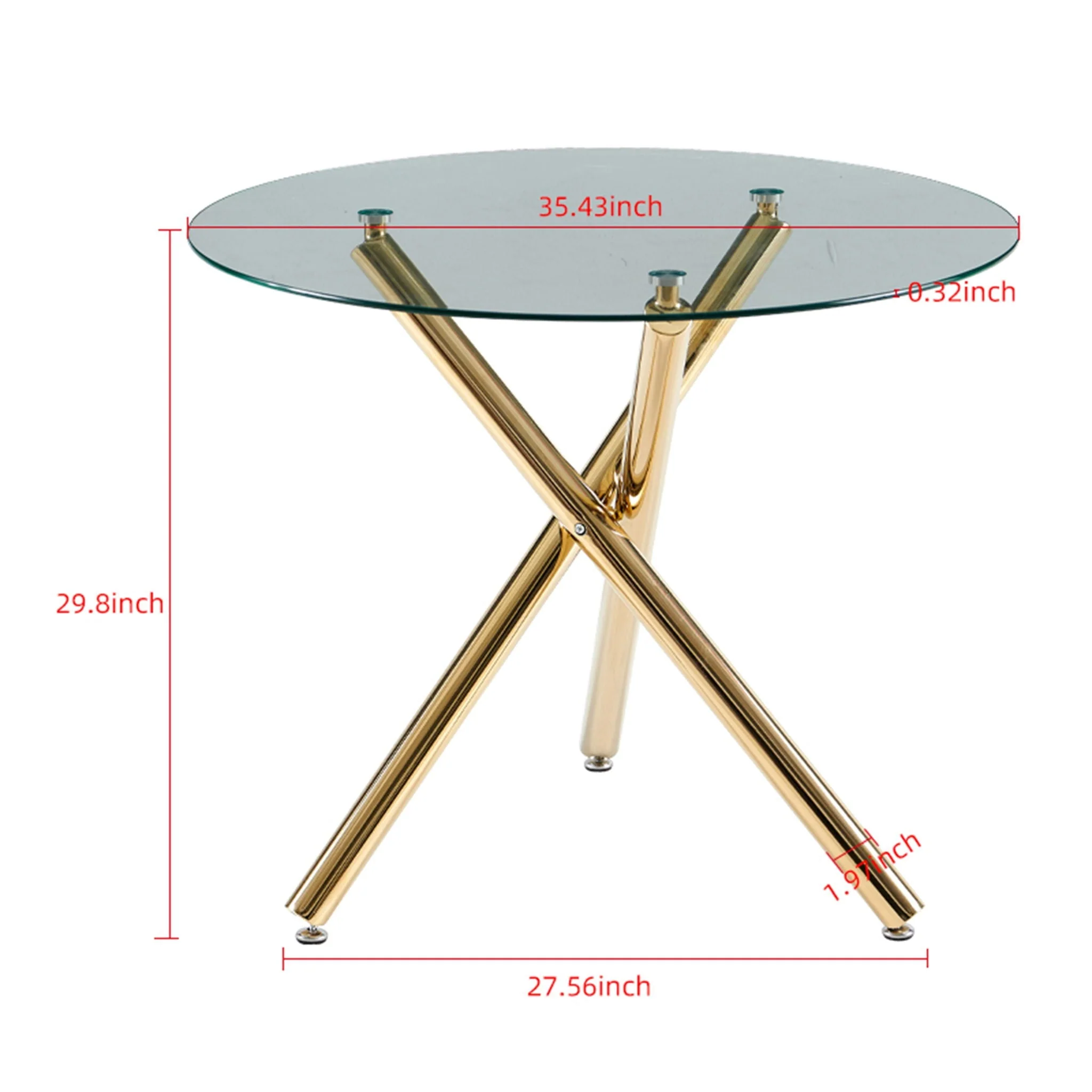 Dining Table, Space Saving Kitchen Table For Living Room - Image 12