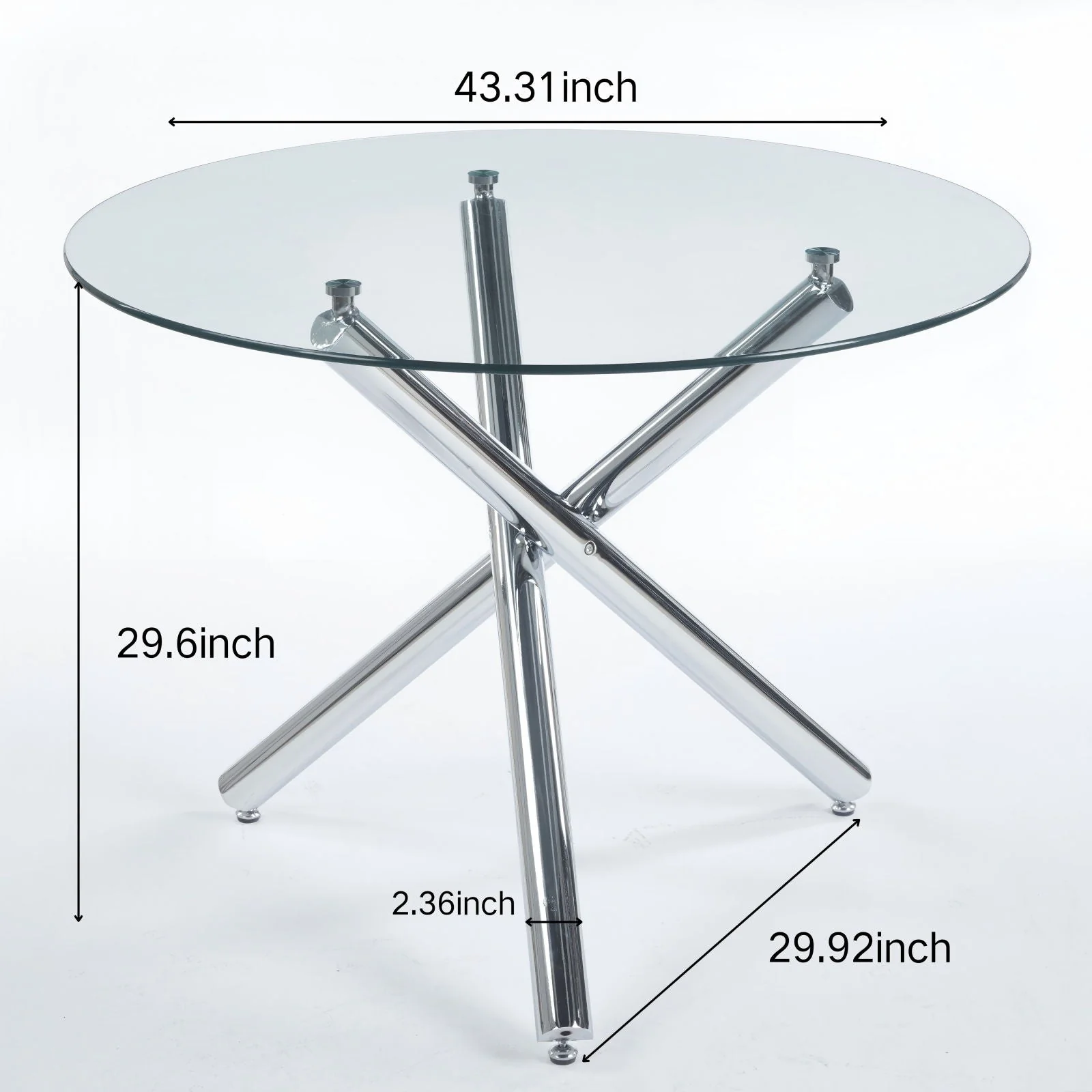 Dining Table, Space Saving Kitchen Table For Living Room - Image 4