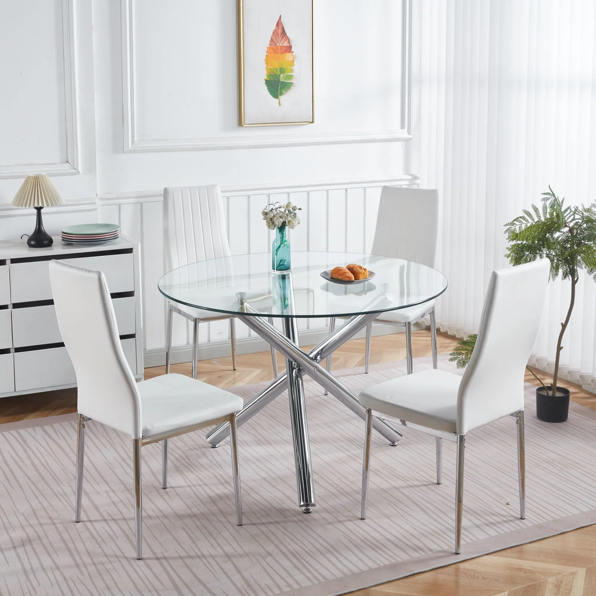 Dining Table, Space Saving Kitchen Table For Living Room - Image 8