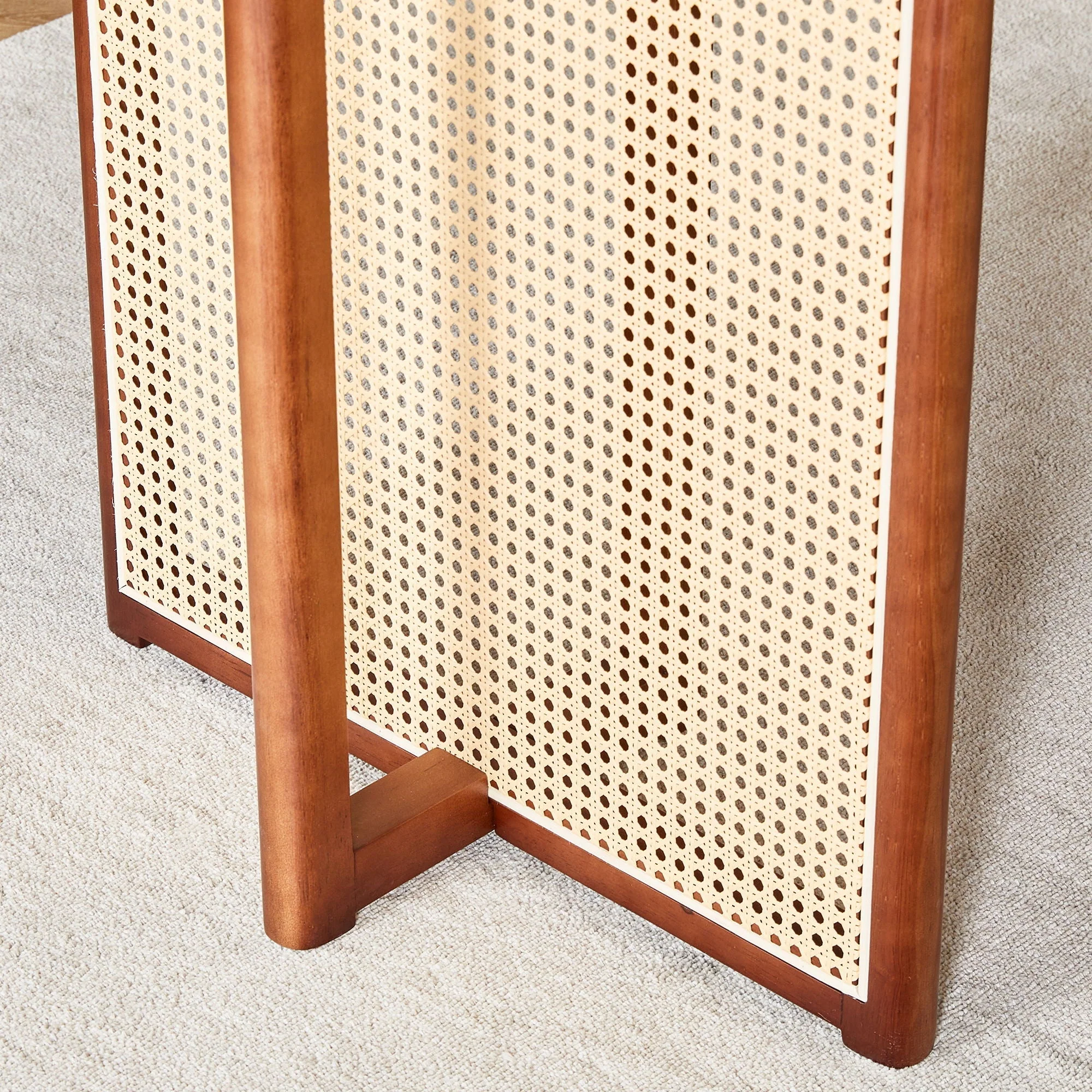 Dining Table With Imitation Rattan Design For Dining Room - Image 18