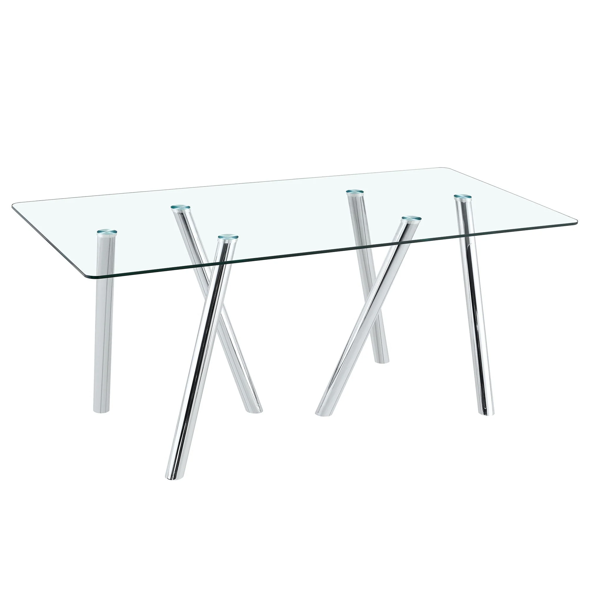 Dining Table With Transparent Surface - Image 2