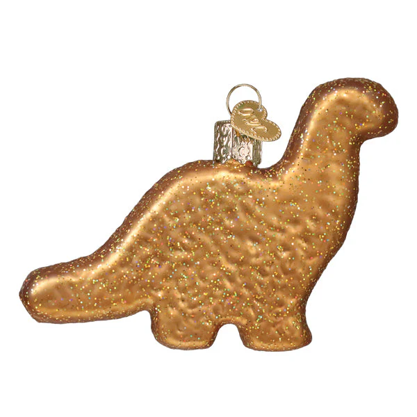 Dino Chicken Nugget Christmas Ornament - Image 3