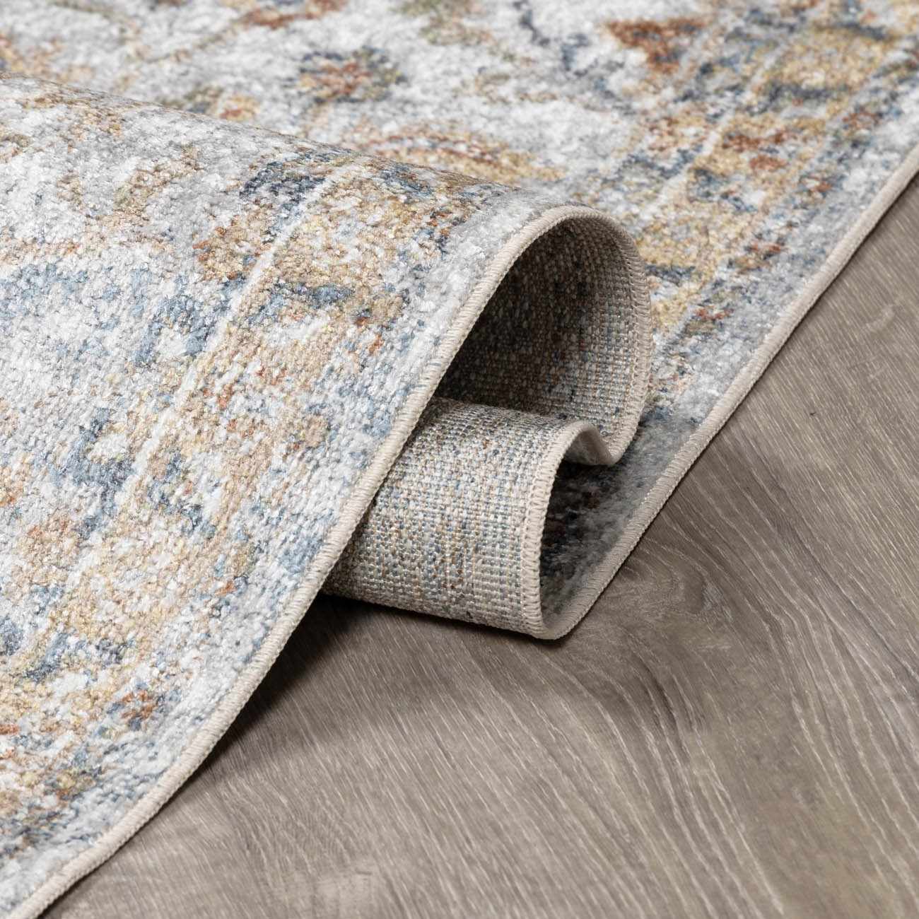 Dion Washable Floral Rug - Image 6