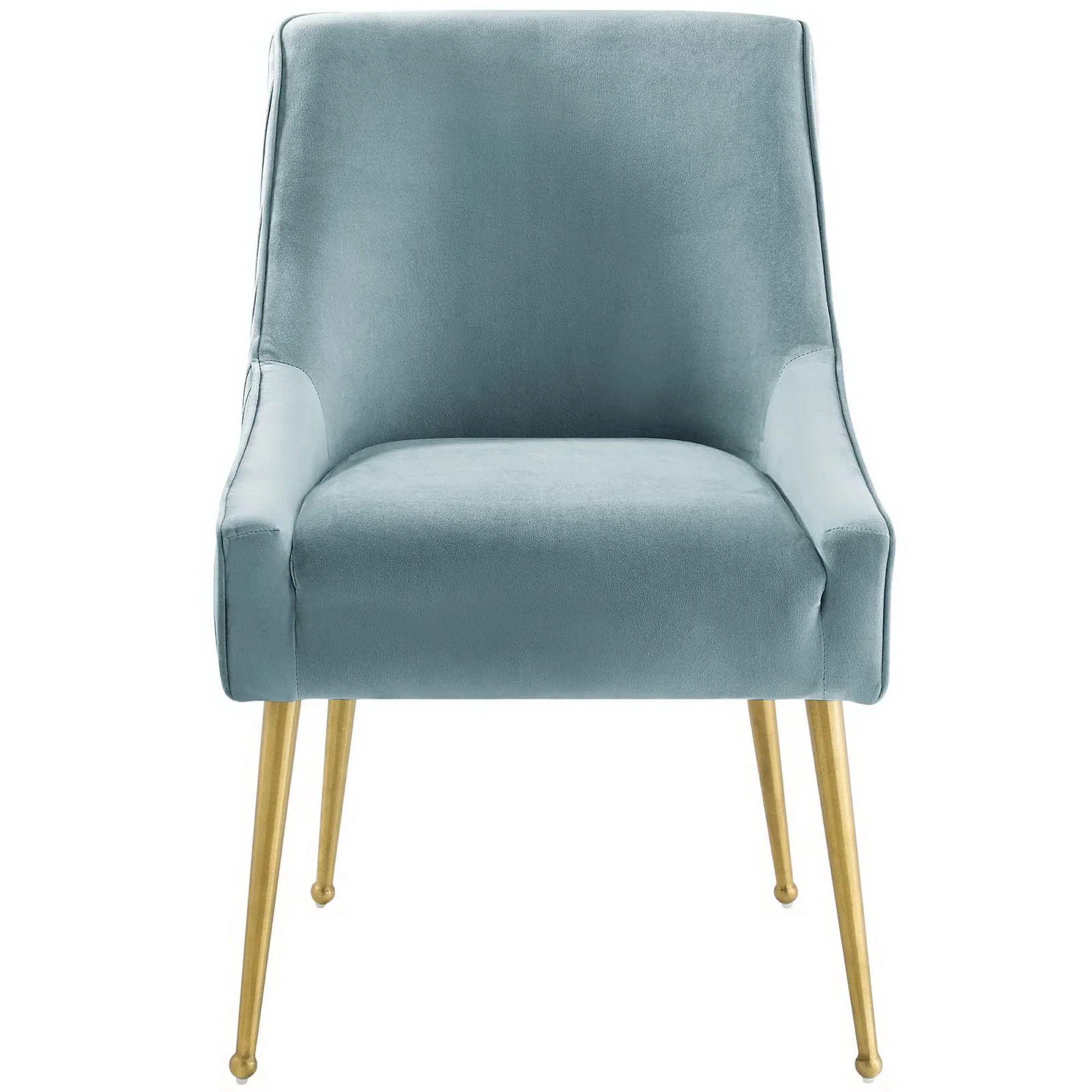 Discern Pleated Back Upholstered Performance Velvet Dining Chair by Modway - Image 4