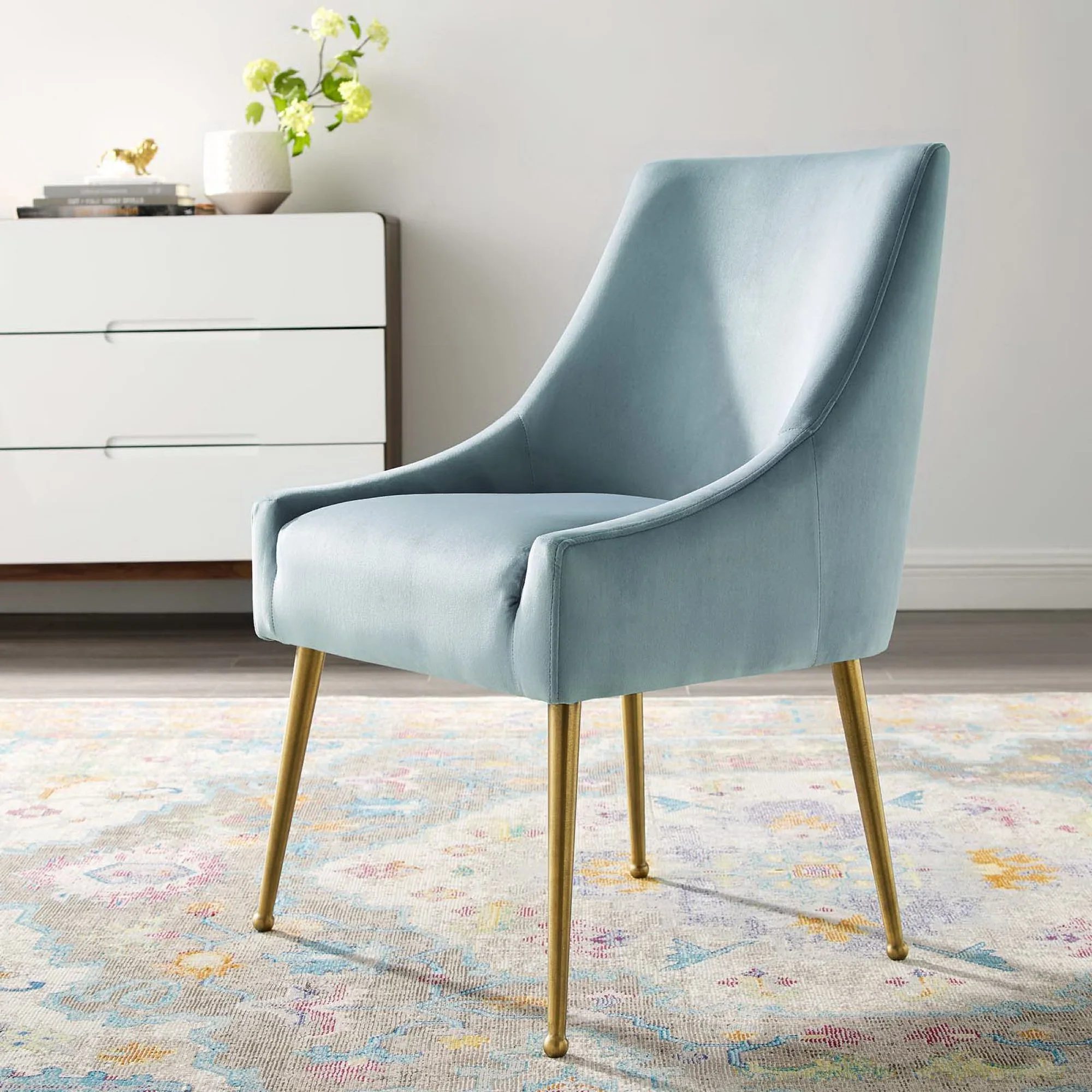Discern Upholstered Velvet Dining Chair by Modway - Image 5