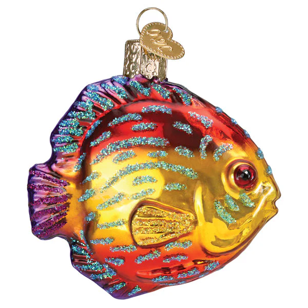 Discus Fish Ornament - Image 3