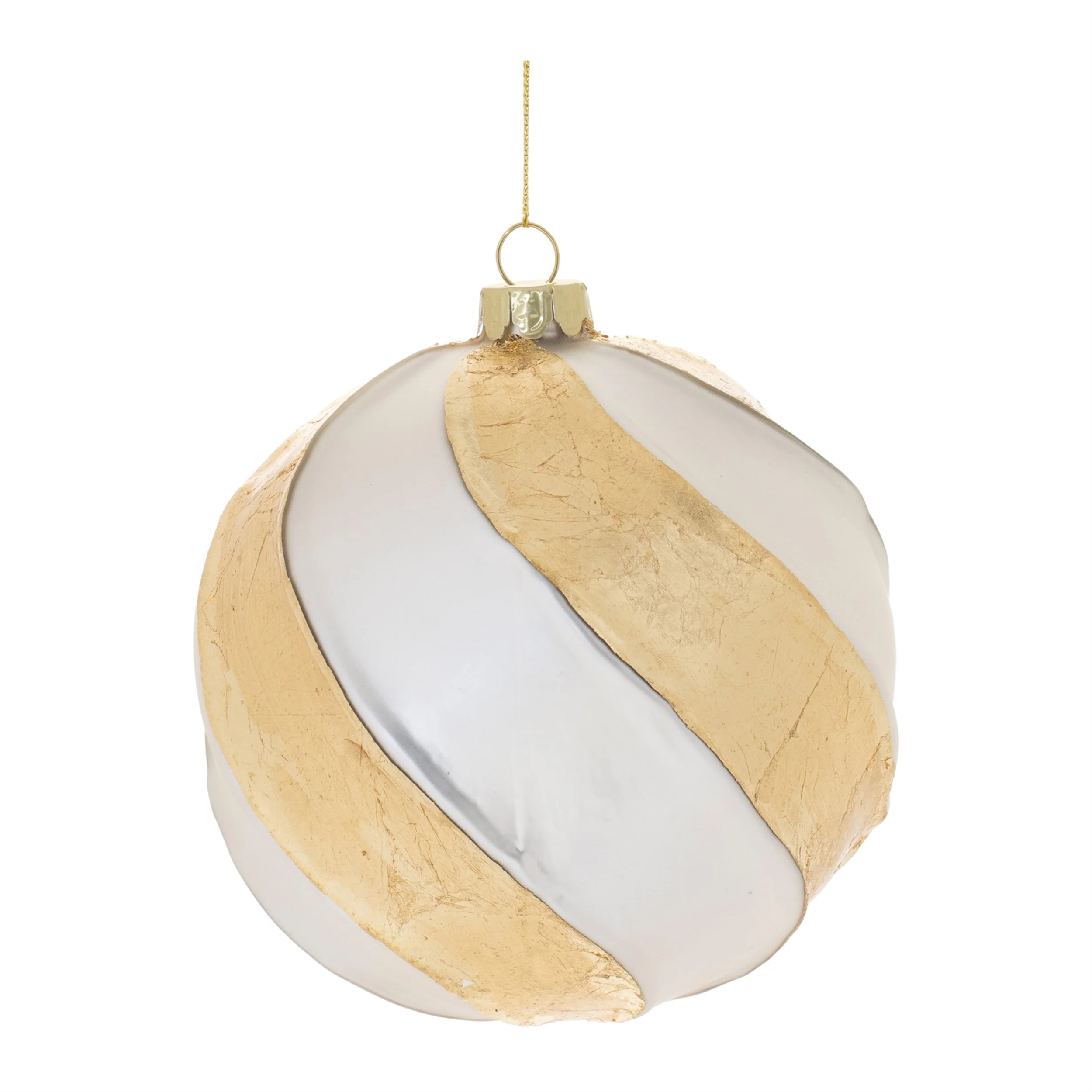 Distressed Glass Ball Ornament (Set of 6) - Image 3