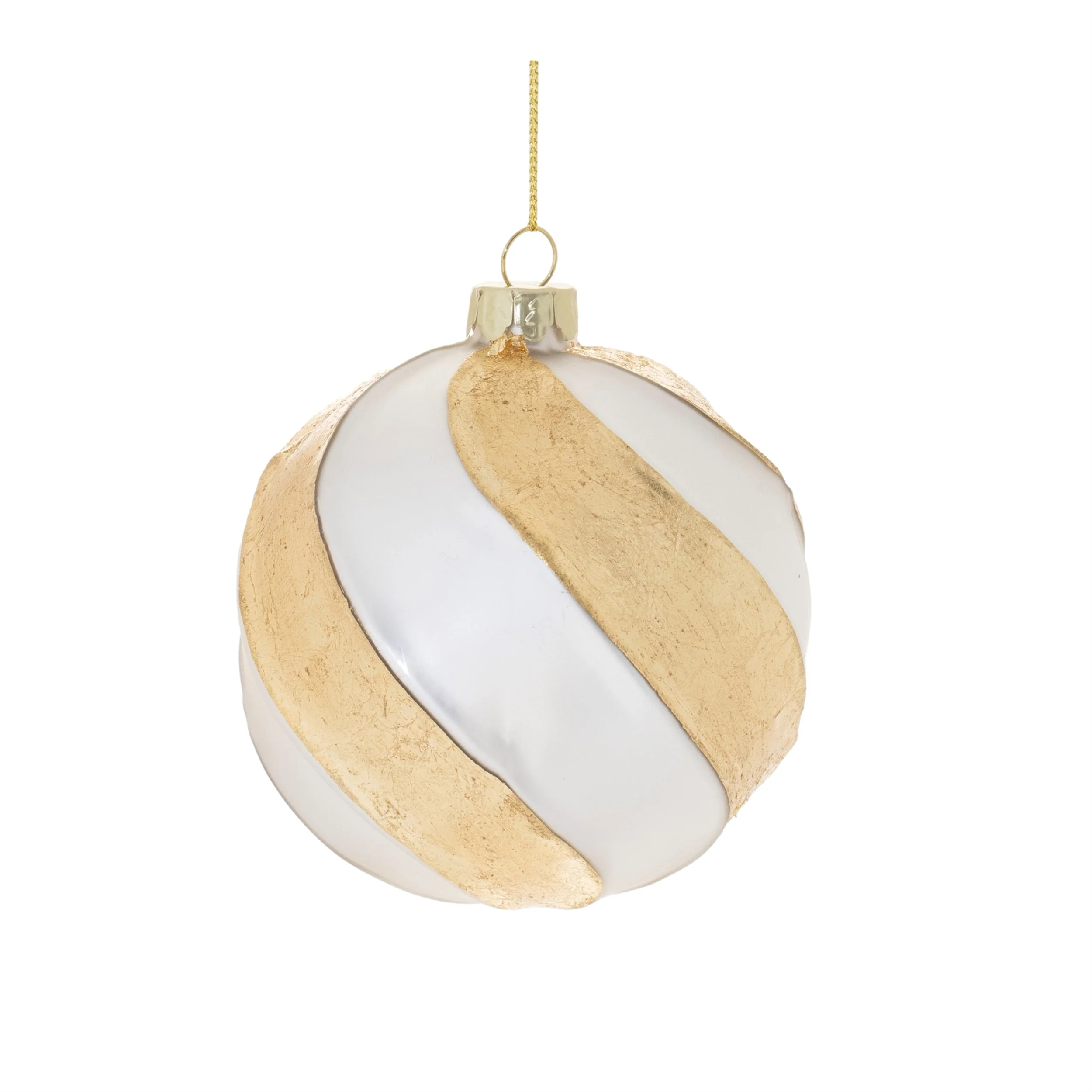 Distressed Glass Ball Ornament (Set of 6) - Image 4
