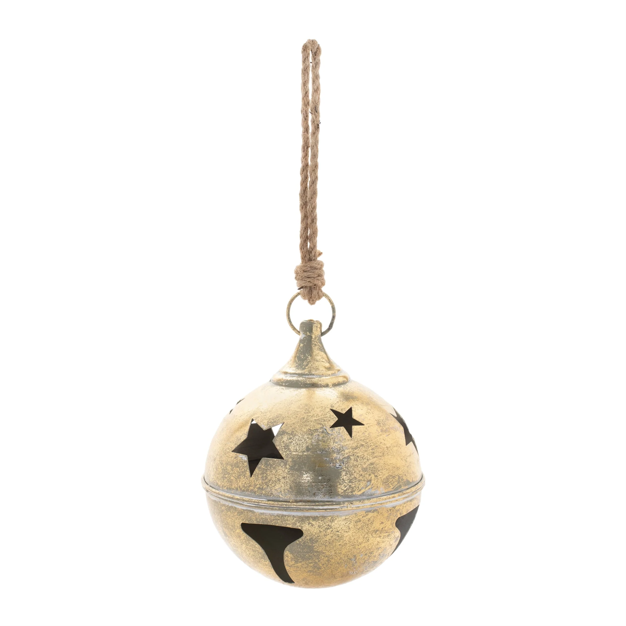 Distressed Metal Bell Ornament (Set of 2) - Image 6