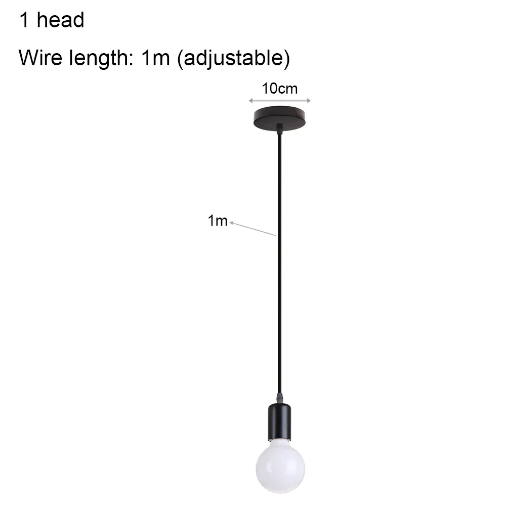 DIY Spider Chandelier Vintage Industrial Pendant Ceiling Light Home Hanging Lamp - Image 26