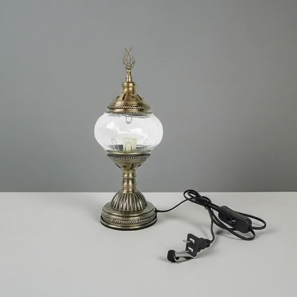 DIY Turkish Table Lamp Handmade LED Night Light Bedroom Decor Parent Child Gift - Image 5