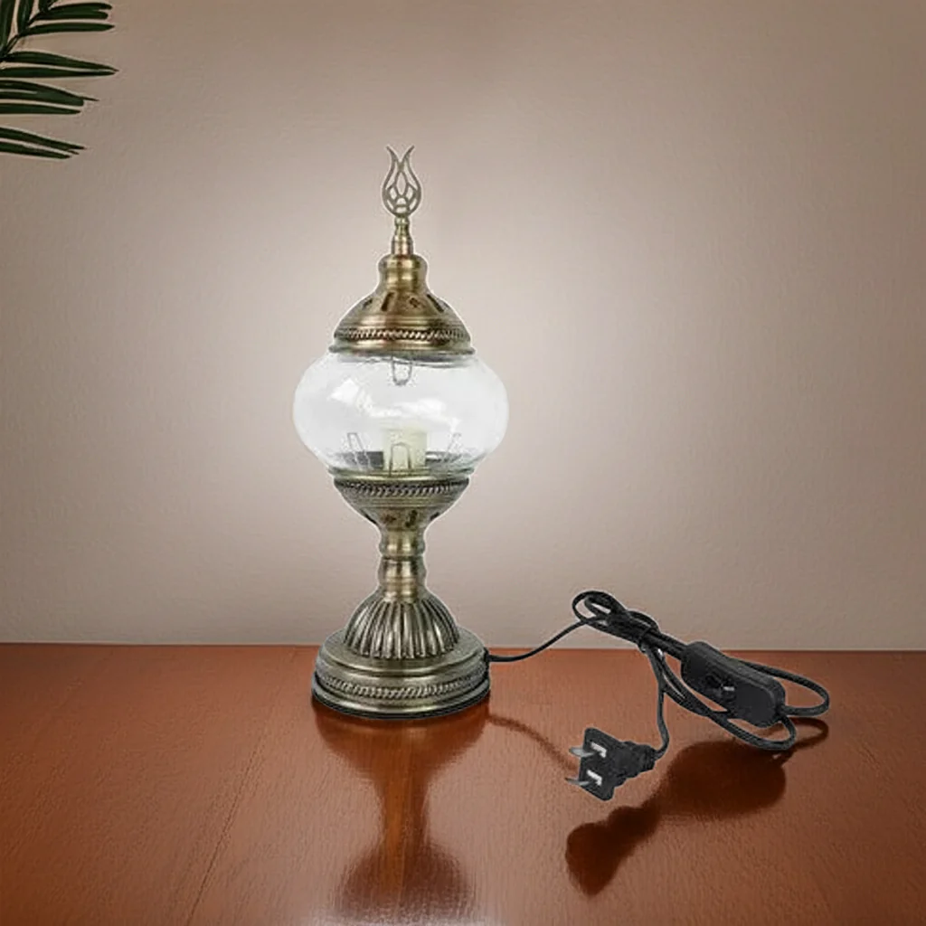 DIY Turkish Table Lamp Handmade LED Night Light Bedroom Decor Parent Child Gift - Image 6