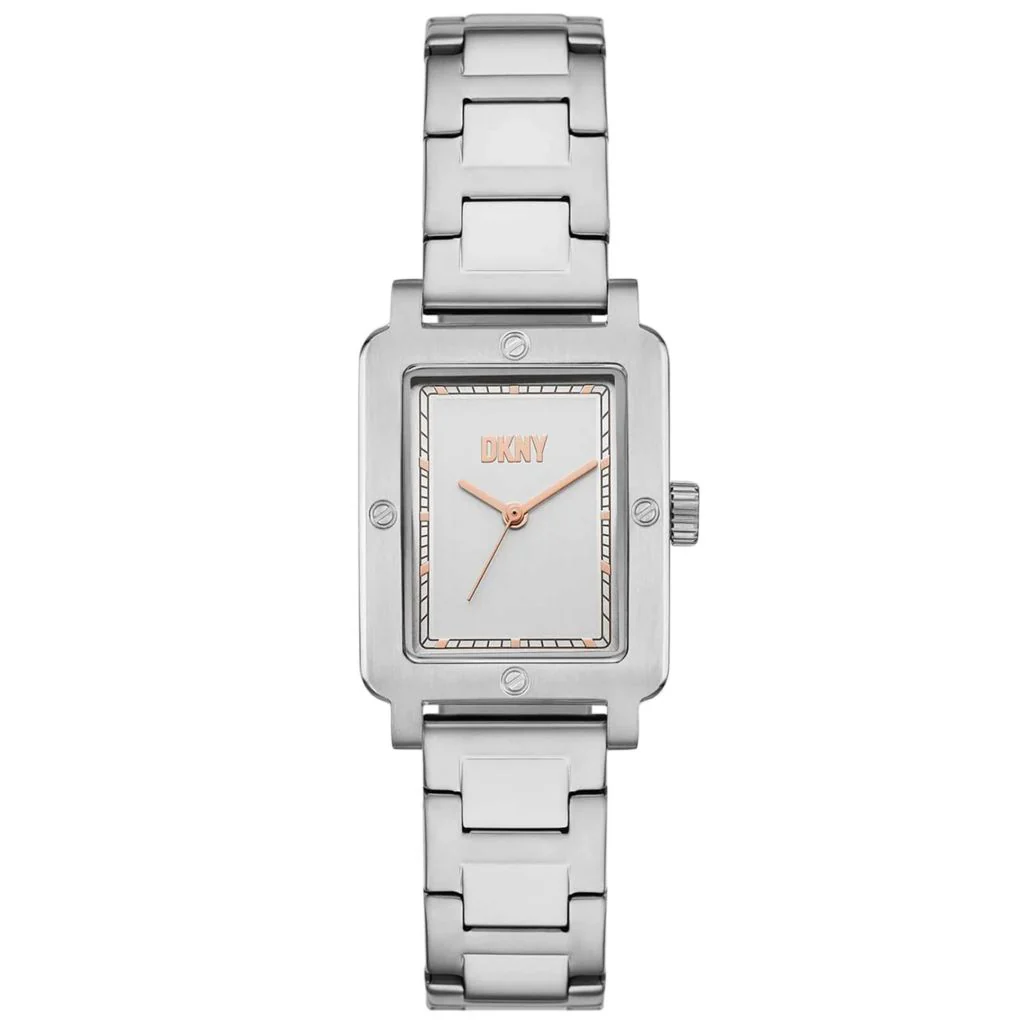 DKNY Women's City Rivet Quartz Stainless Steel Bracelet Watch - Image 2