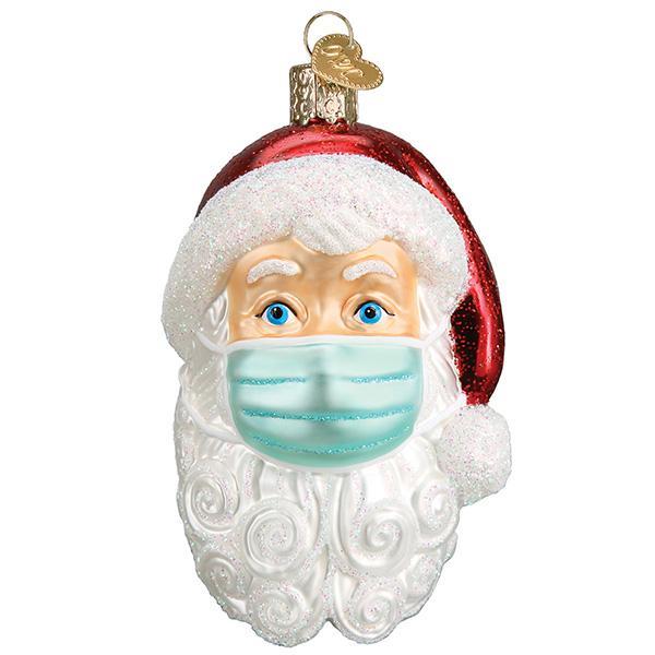 Doctor Santa Figurine with Mask for Christmas Decor - Image 5