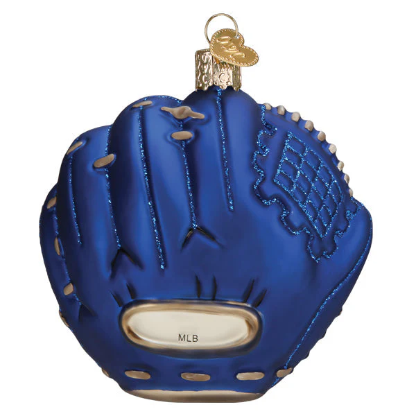 Dodgers Baseball Mitt Ornament - Image 4