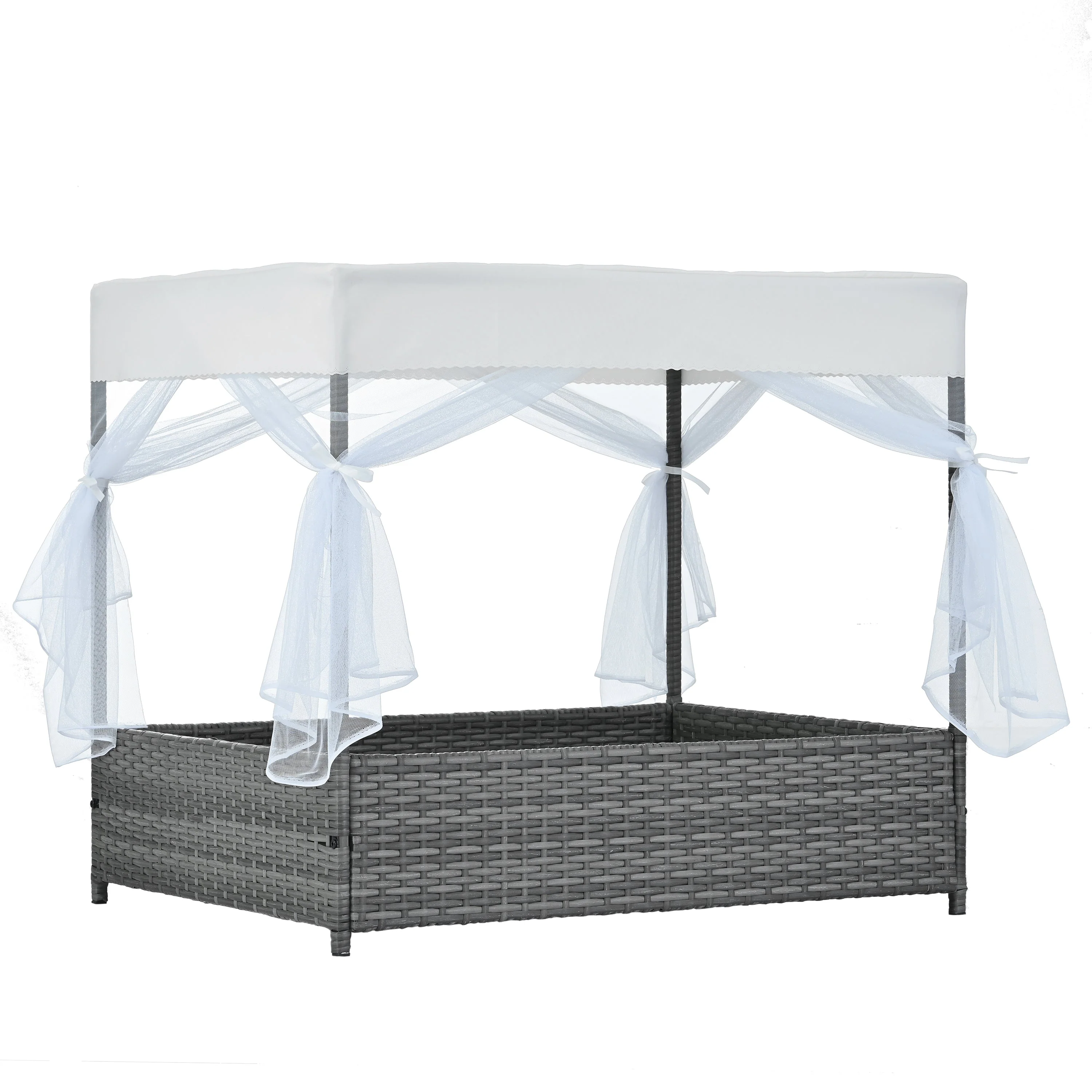 Dog Bed With Curtain - Image 4
