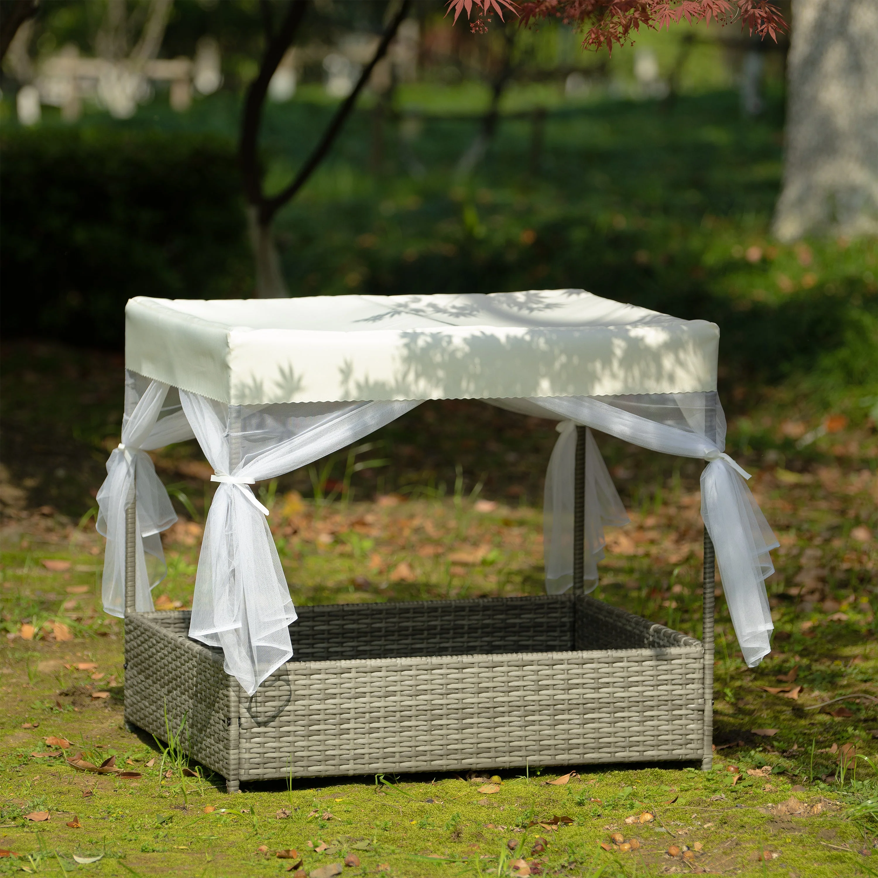 Dog Bed With Curtain - Image 6