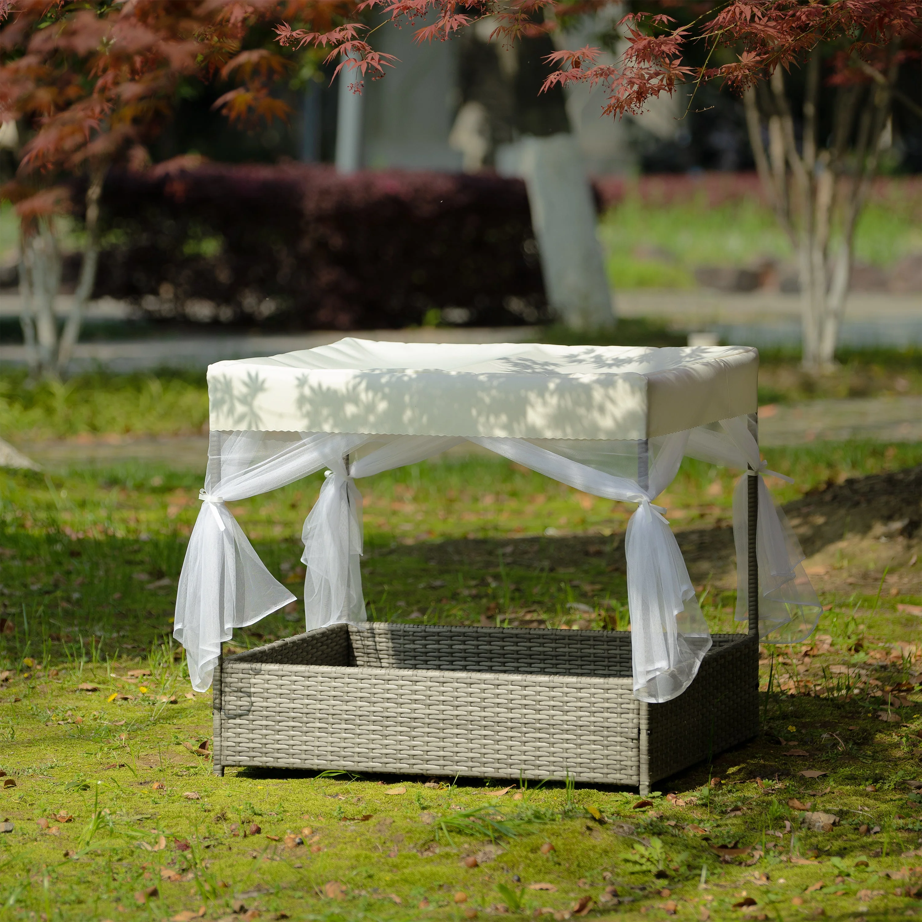 Dog Bed With Curtain - Image 7