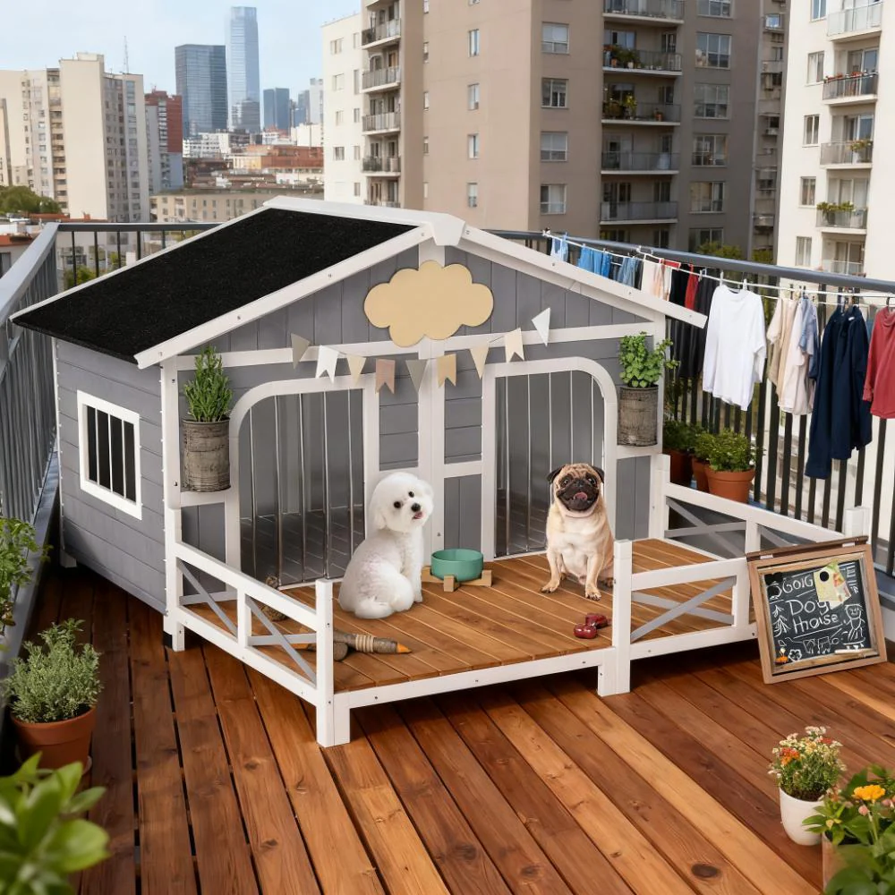 Dog Kennel House Dog House Outdoor - Image 7