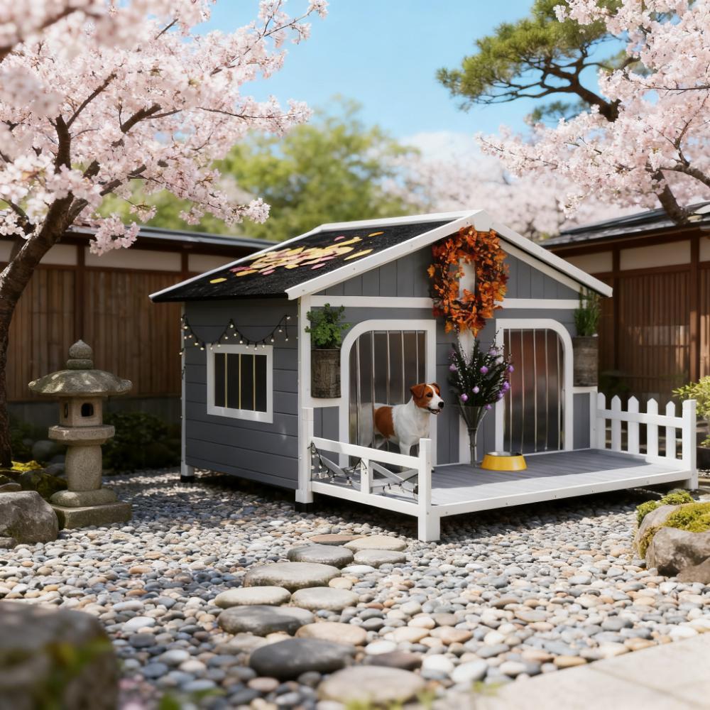 Dog Kennel House Dog House Outdoor - Image 9
