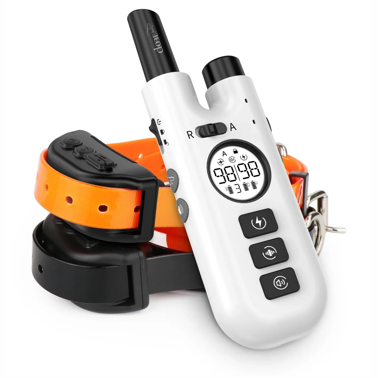 Dog Training Collar 800M Remote Waterproof Rechargeable No Bark Control Collar 2in1 - Image 8